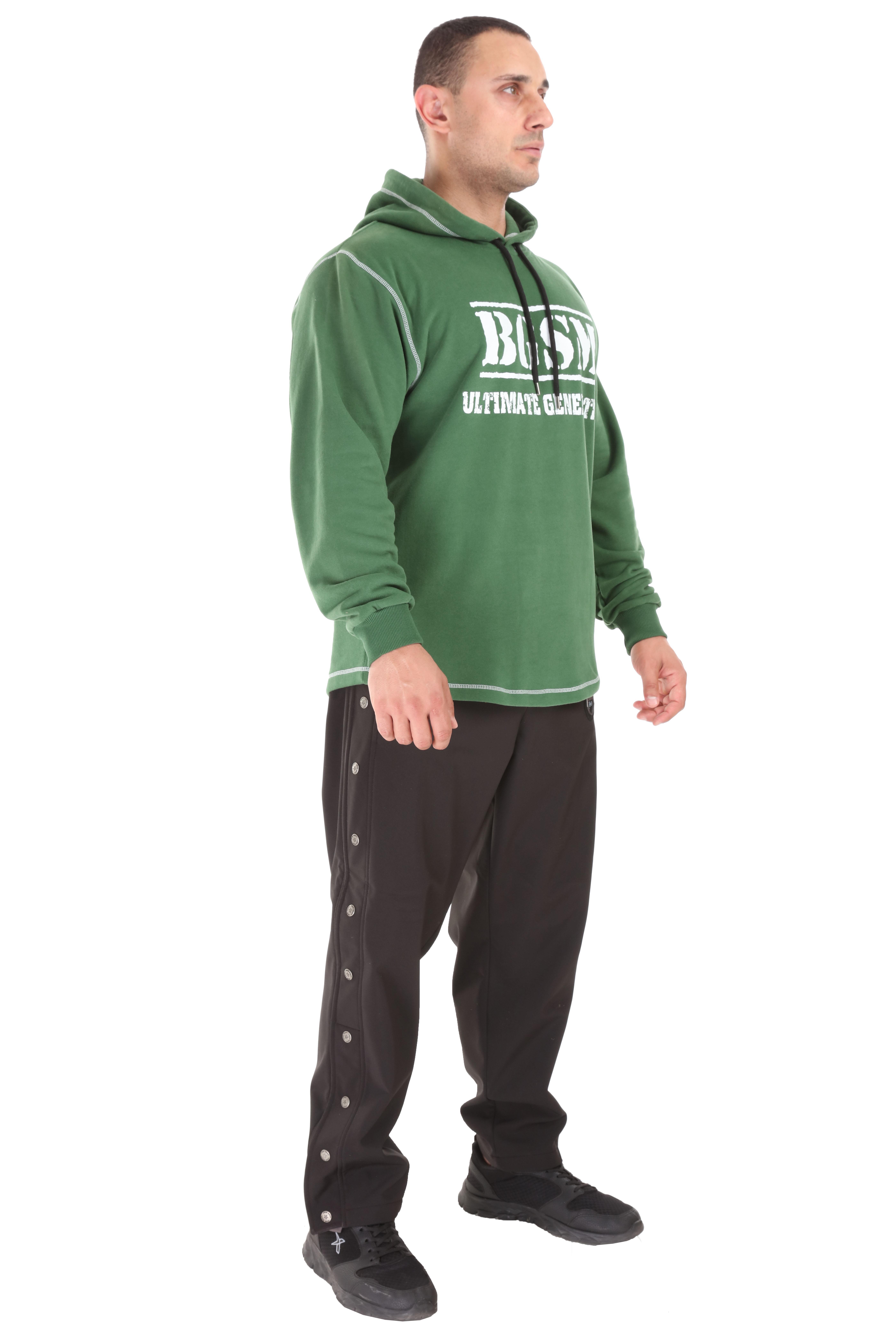 Erkek Kapşonlu Kışlık Sweatshirt Rahat Kesim Big Sam 4729