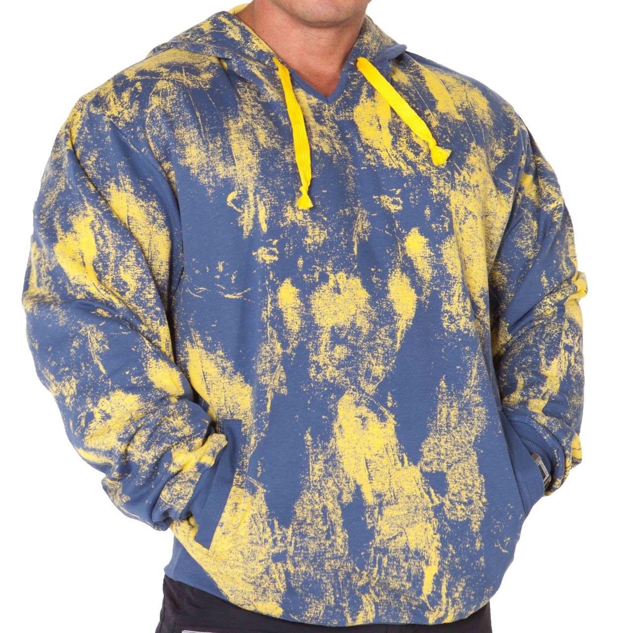 Erkek Kapşonlu Mevsimlik Sweatshirt, Spor Kesim