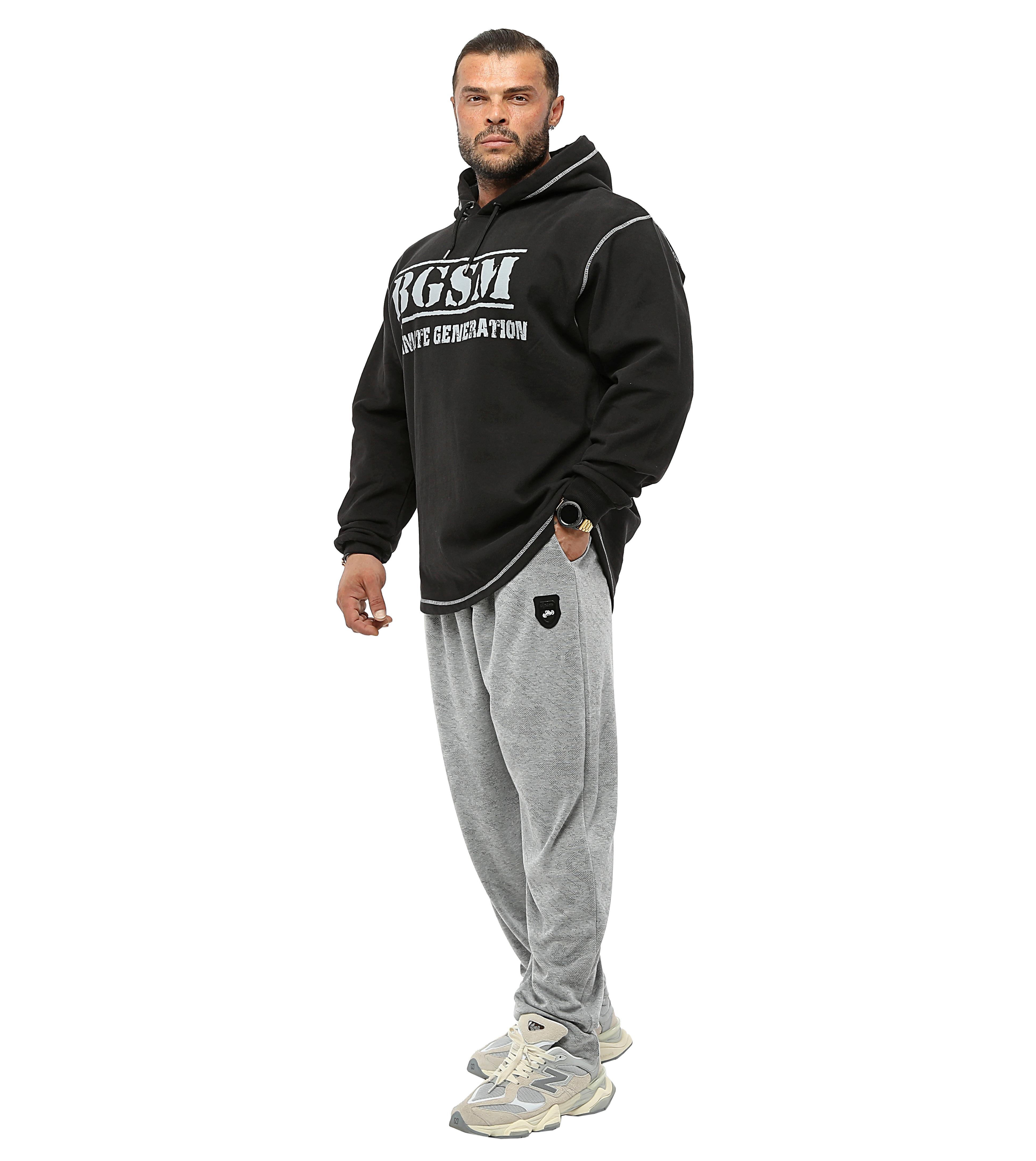 Erkek Kapşonlu Sweatshirt Kışlık Oversize 4723