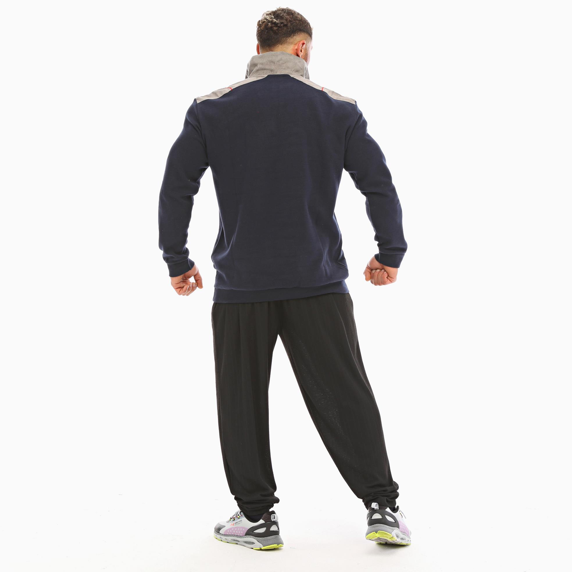 Erkek Kışlık Causal Lacivert Sweatshirt Big Sam 4663