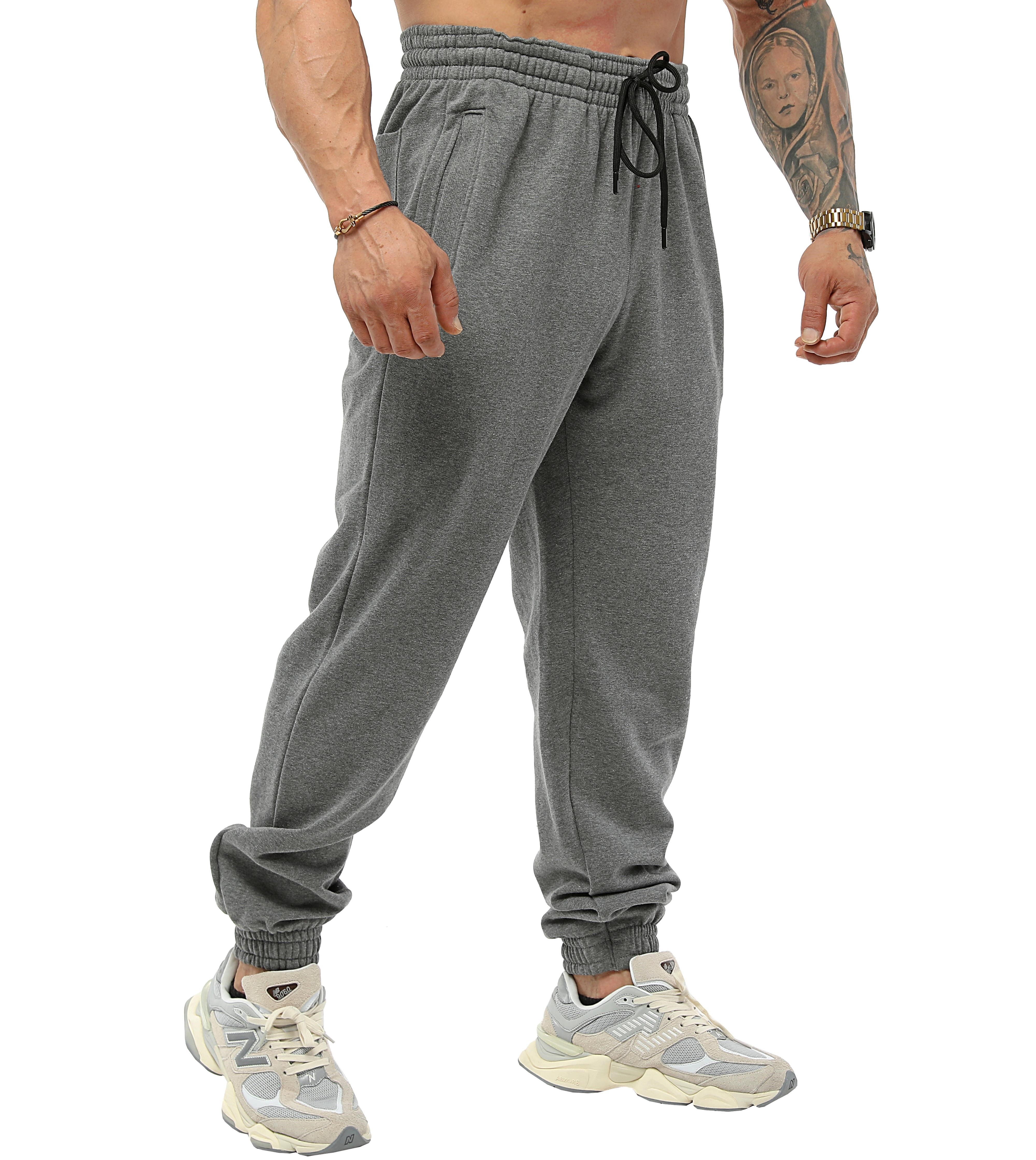 Erkek Kışlık Eşofman Altı Paçası Lastikli Spor Pantolon BGSM PNT1368