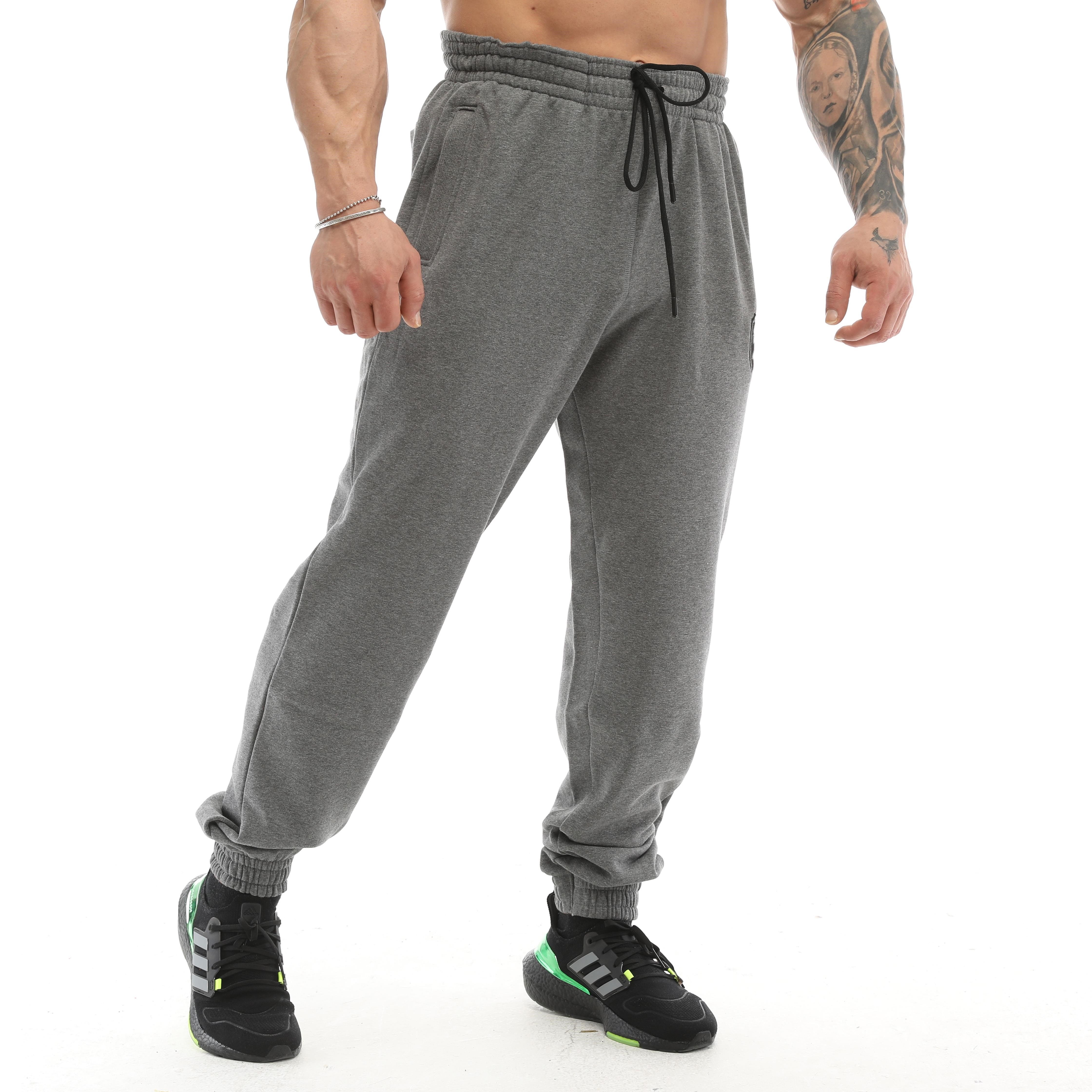 Erkek Kışlık Eşofman Altı Paçası Lastikli Spor Pantolon BGSM PNT1368