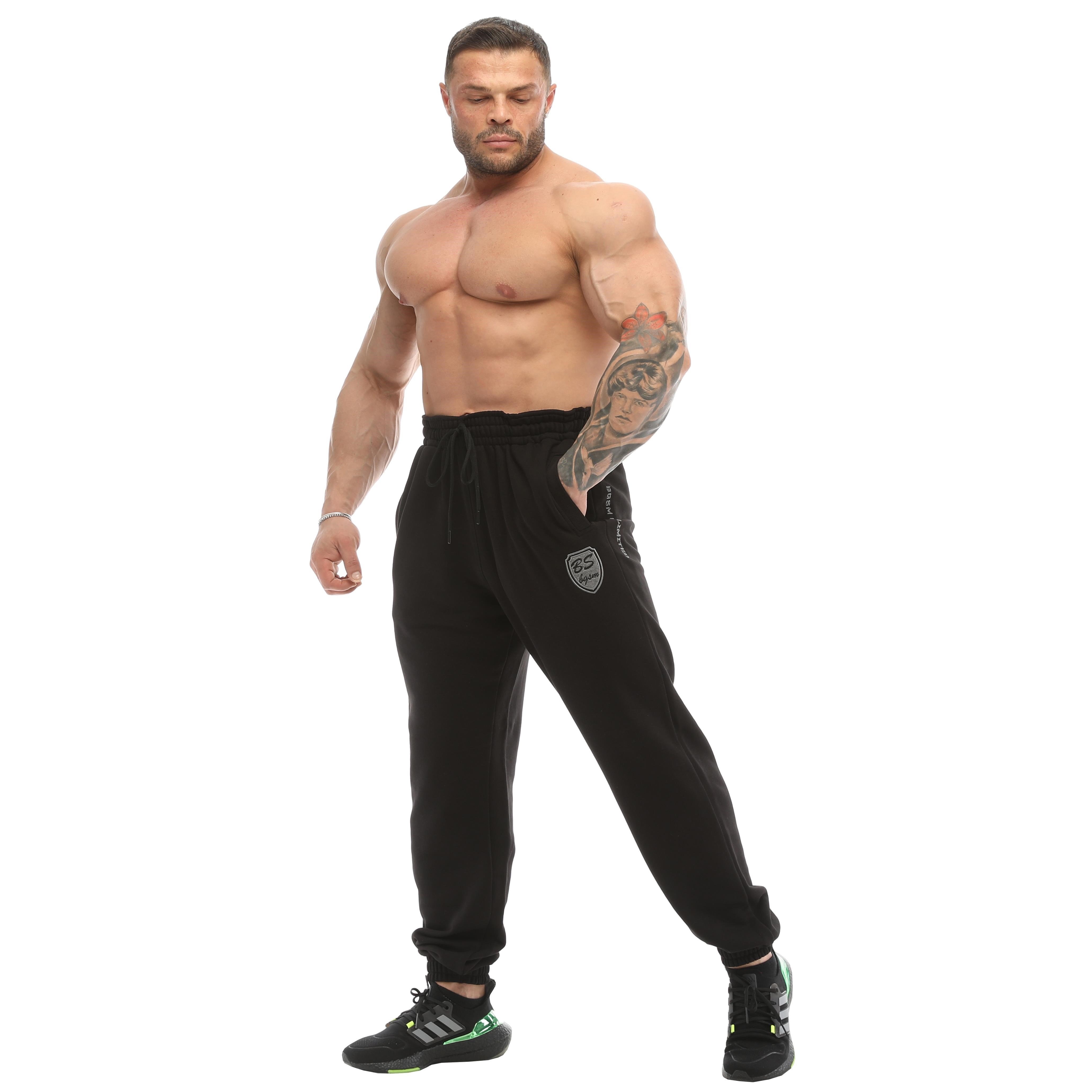 Erkek Kışlık Eşofman Altı Paçası Lastikli Spor Pantolon BGSM PNT1368