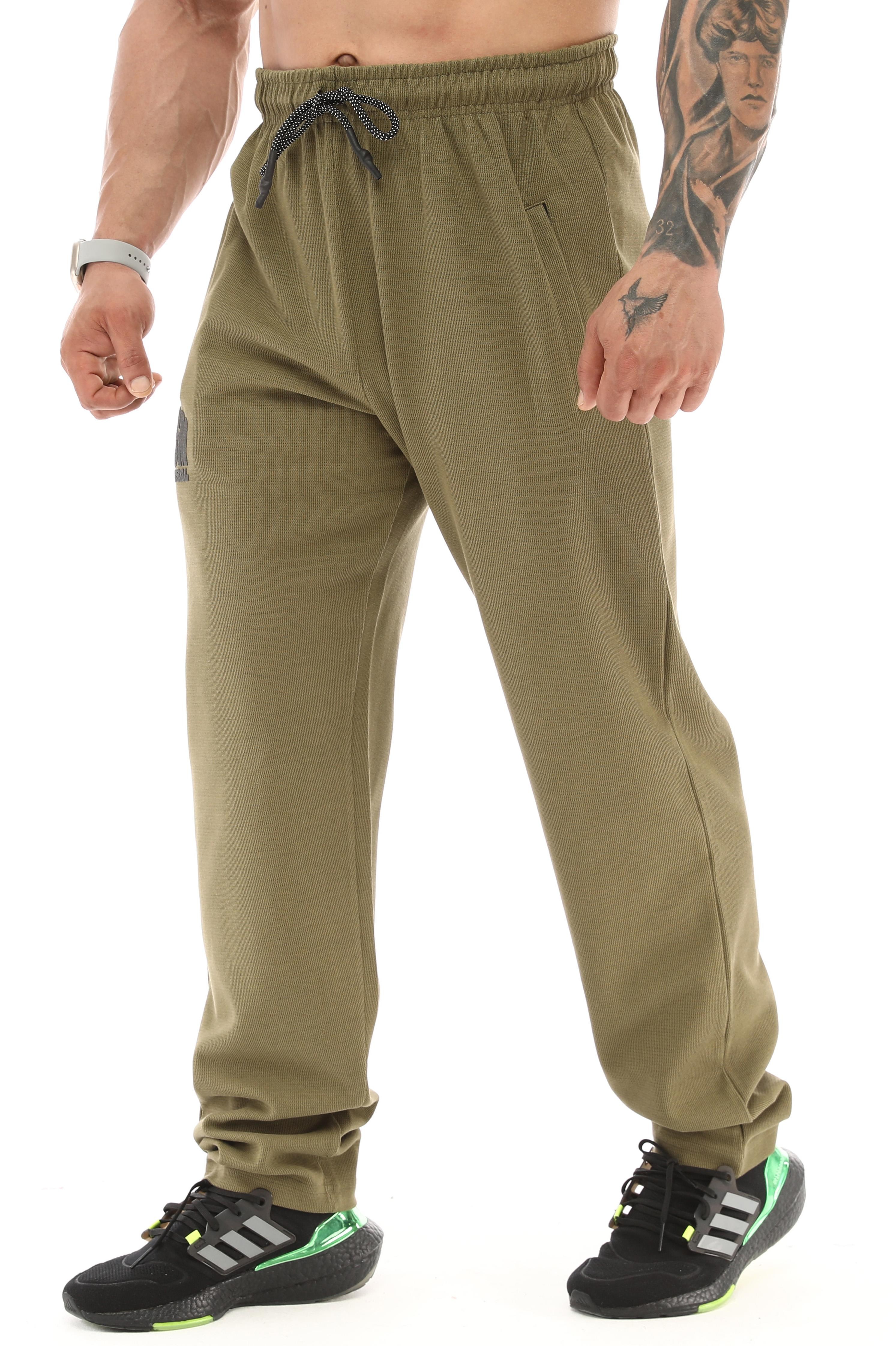 Erkek Loose Fit Baggy Eşofman Altı, Fermuarlı Cepli Spor Pantolon BGSM 1191