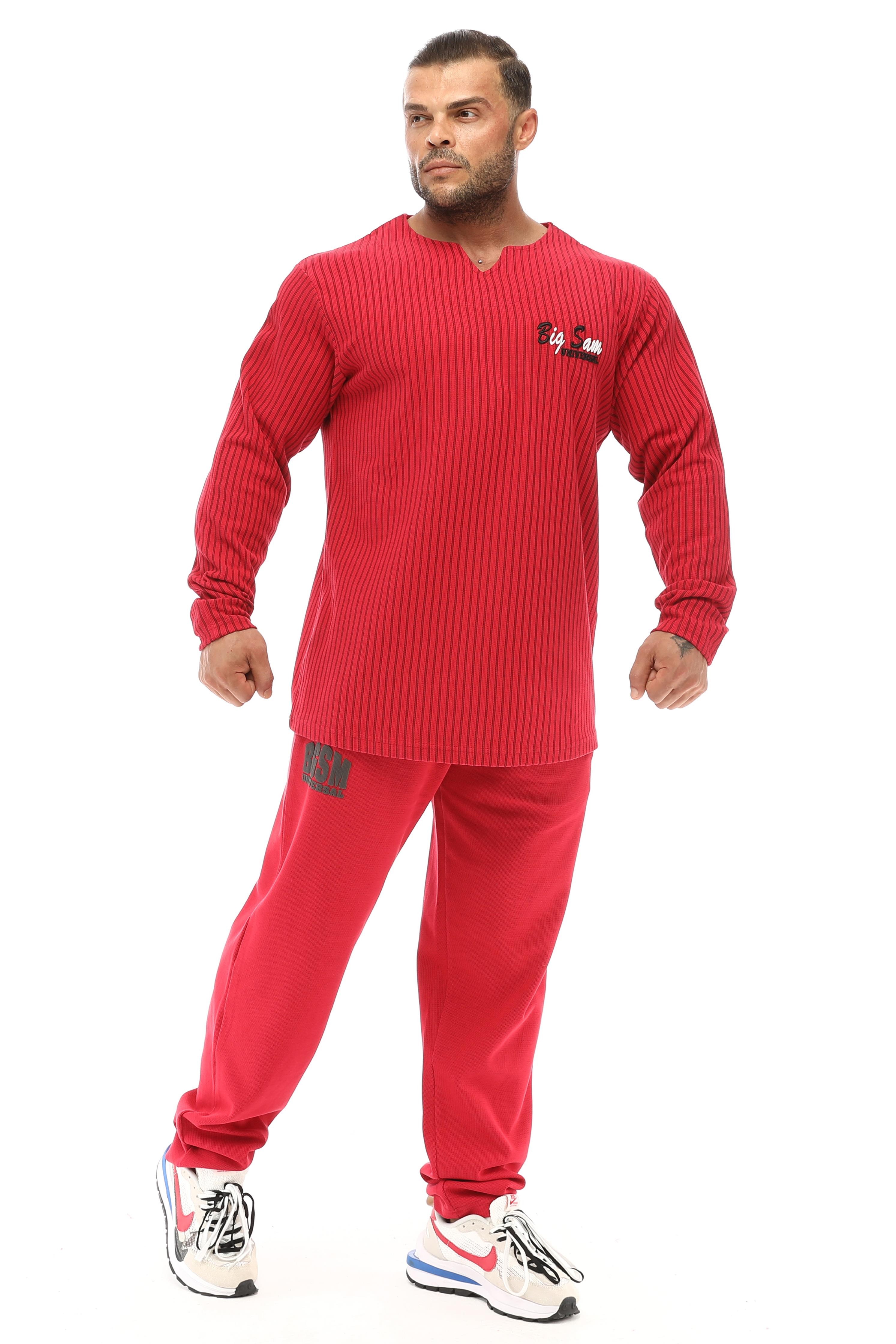 Erkek Loose Fit Baggy Eşofman Altı, Fermuarlı Cepli Spor Pantolon BGSM 1192