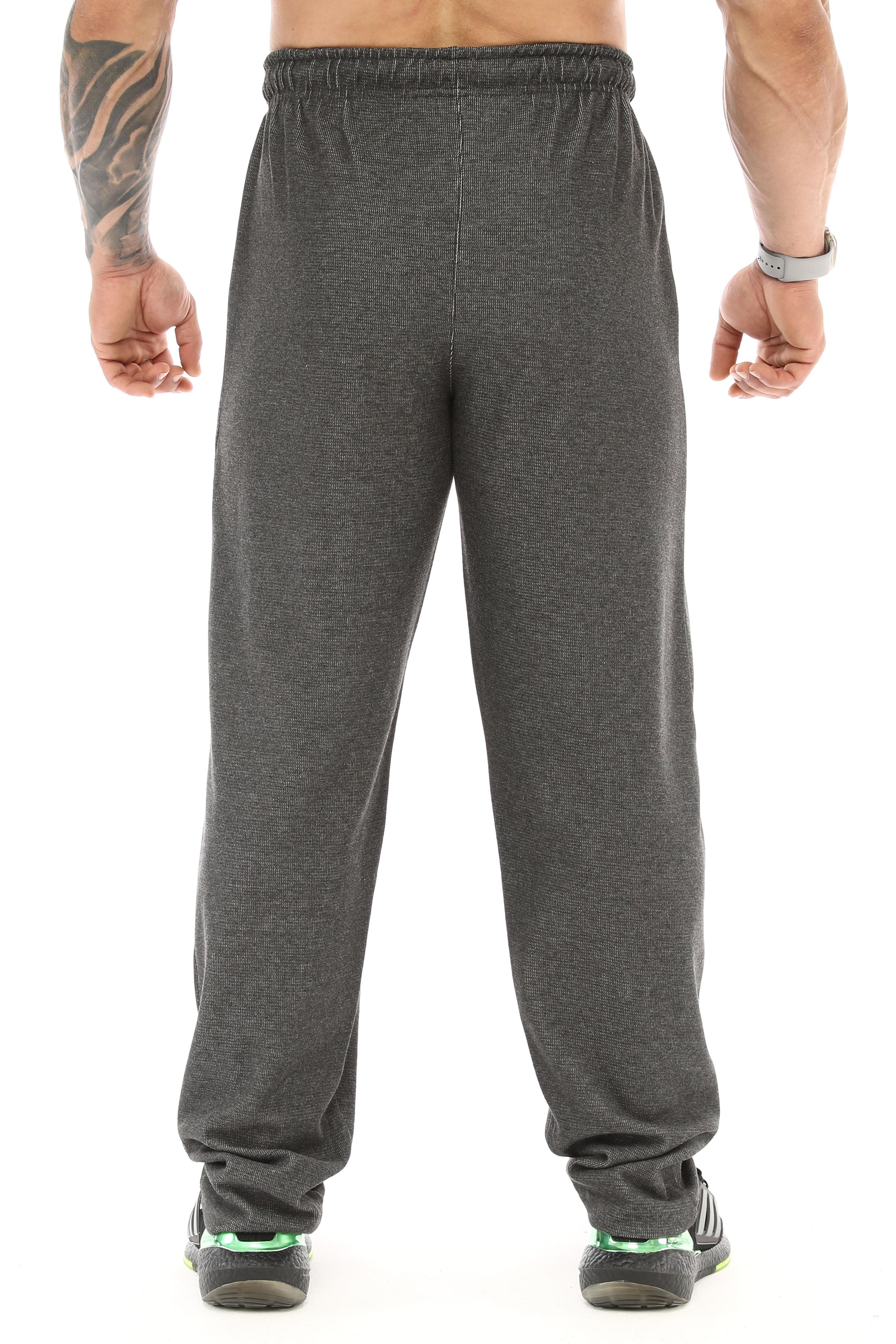 Erkek Loose Fit Baggy Eşofman Altı, Fermuarlı Cepli Spor Pantolon BGSM 1190