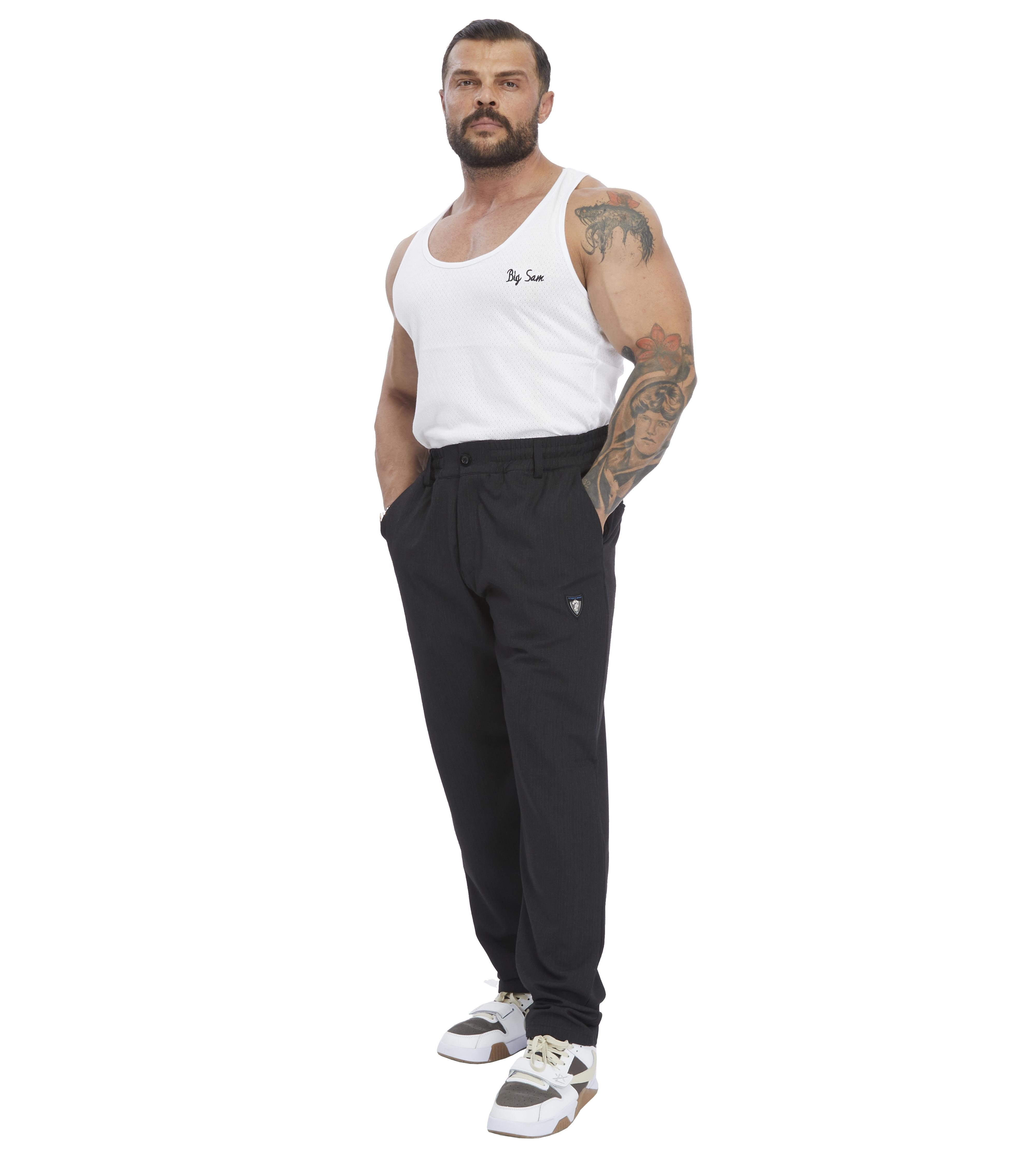 Erkek Loose Fit Dokuma Pantolon Stilya PNT1401