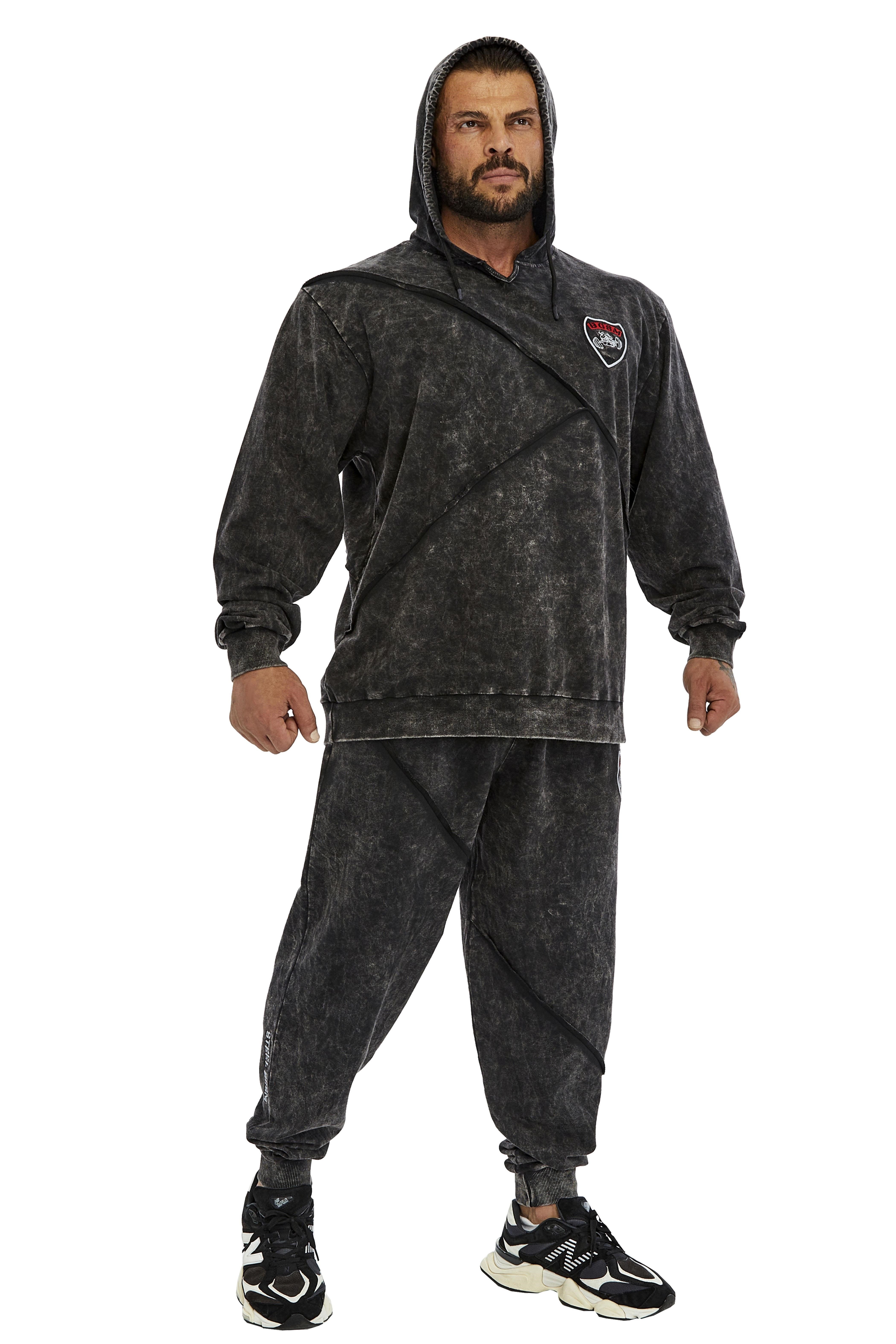 Erkek Loose Fit Eskitme Eşofman Altı BGSM PNT1417