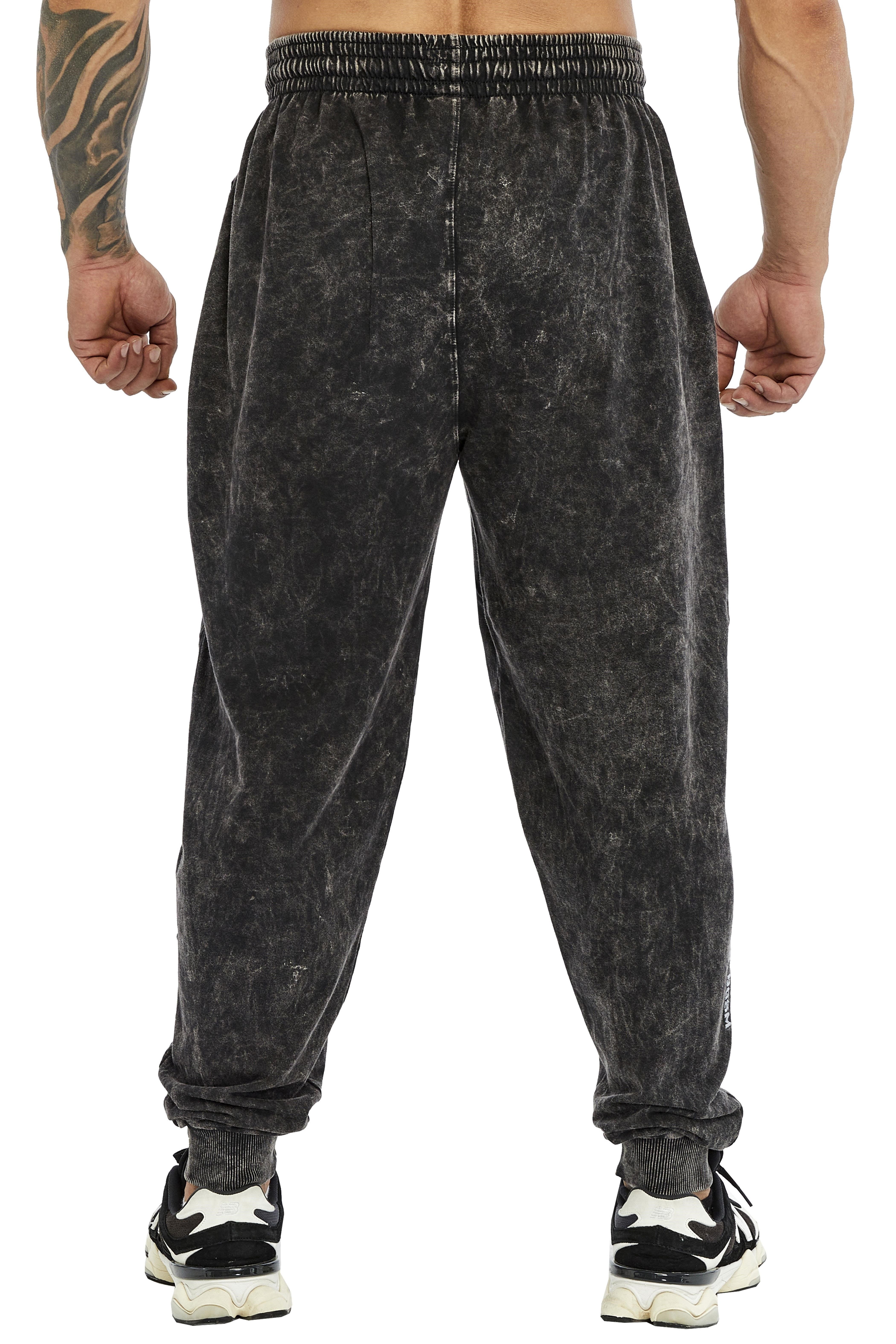 Erkek Loose Fit Eskitme Eşofman Altı BGSM PNT1417