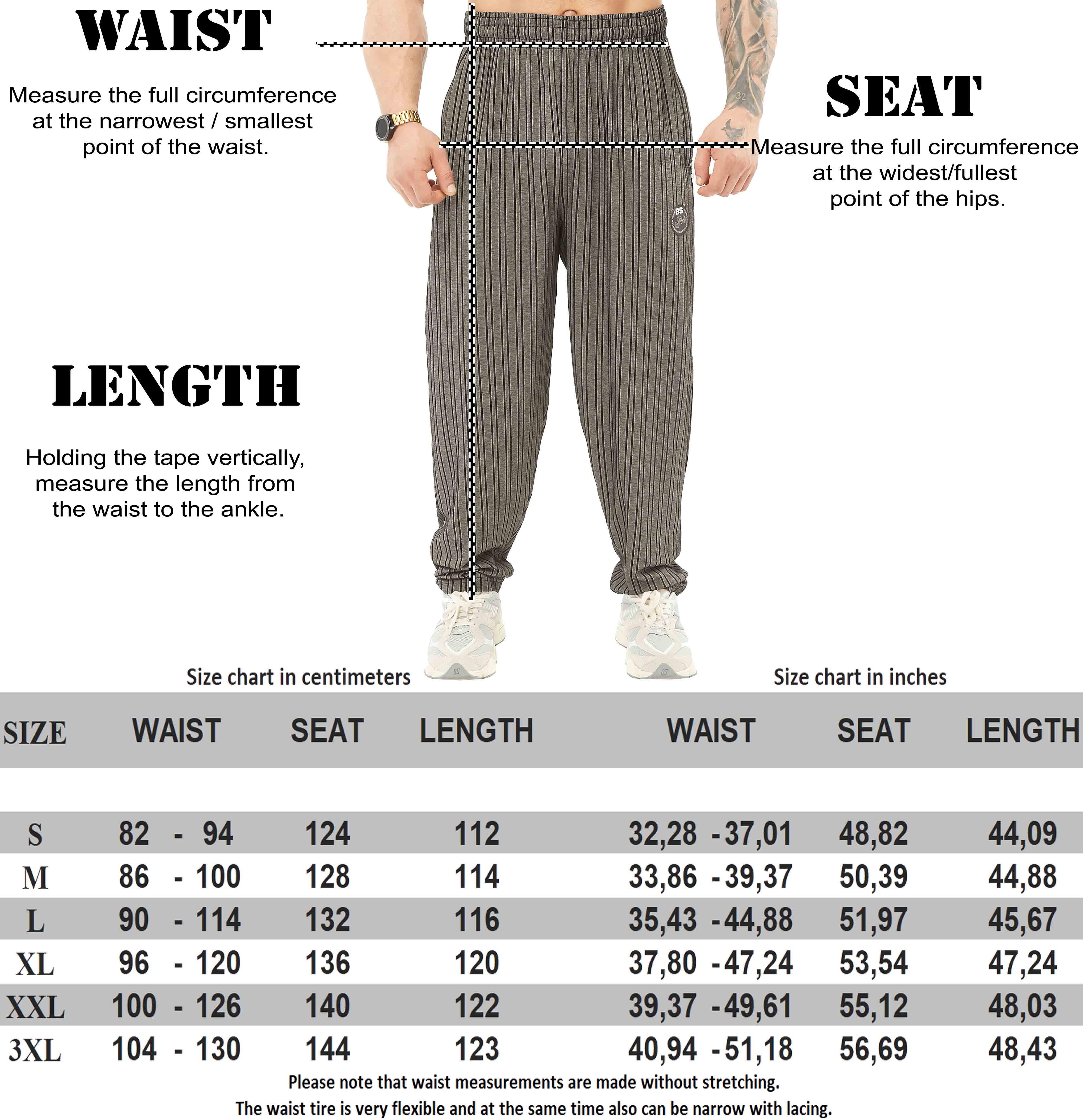 Erkek Loose Fit Eşofman Altı Çizgili Body Pantolon BGSM PNT1391