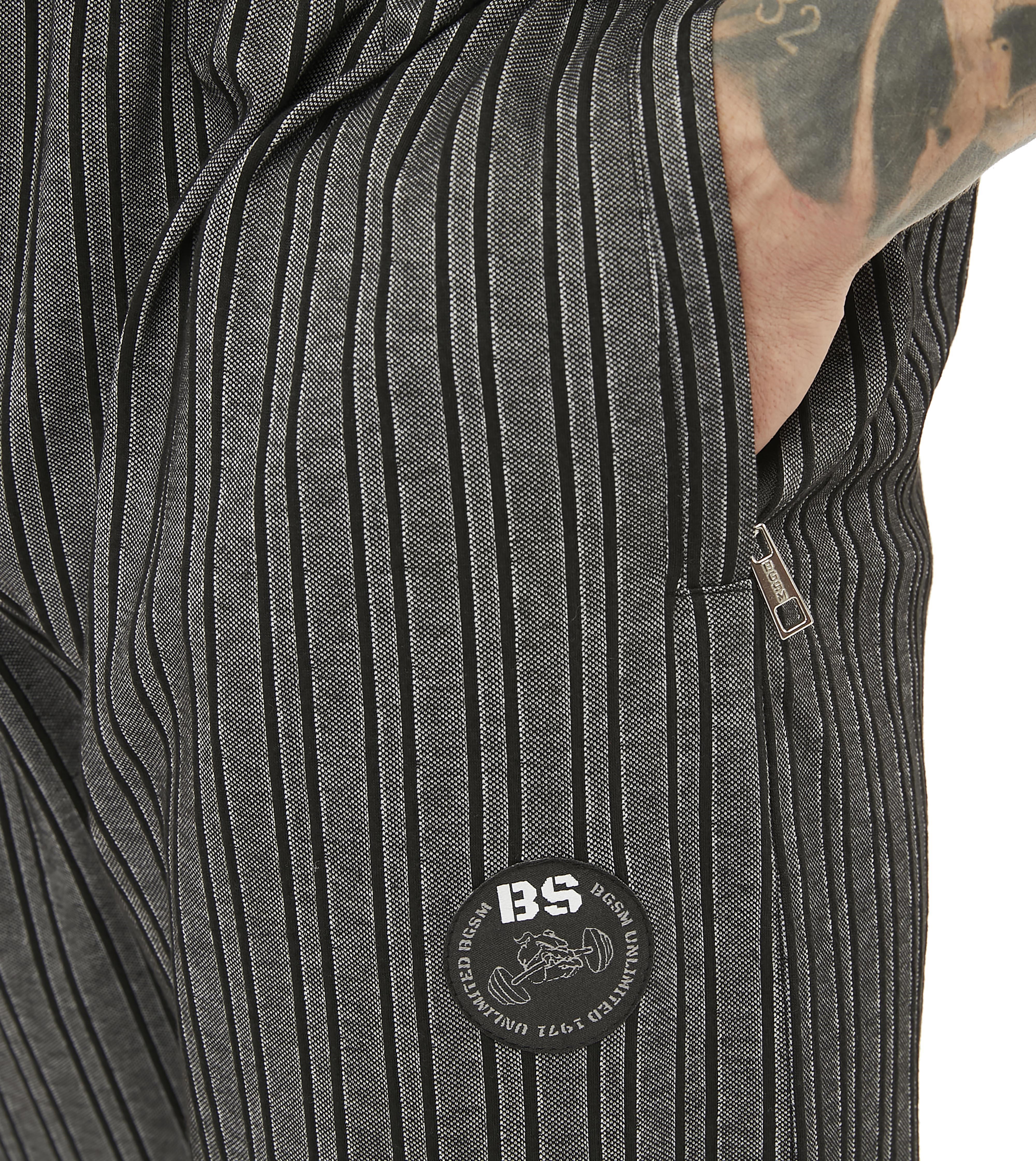 Erkek Loose Fit Eşofman Altı Çizgili Body Pantolon BGSM PNT1391