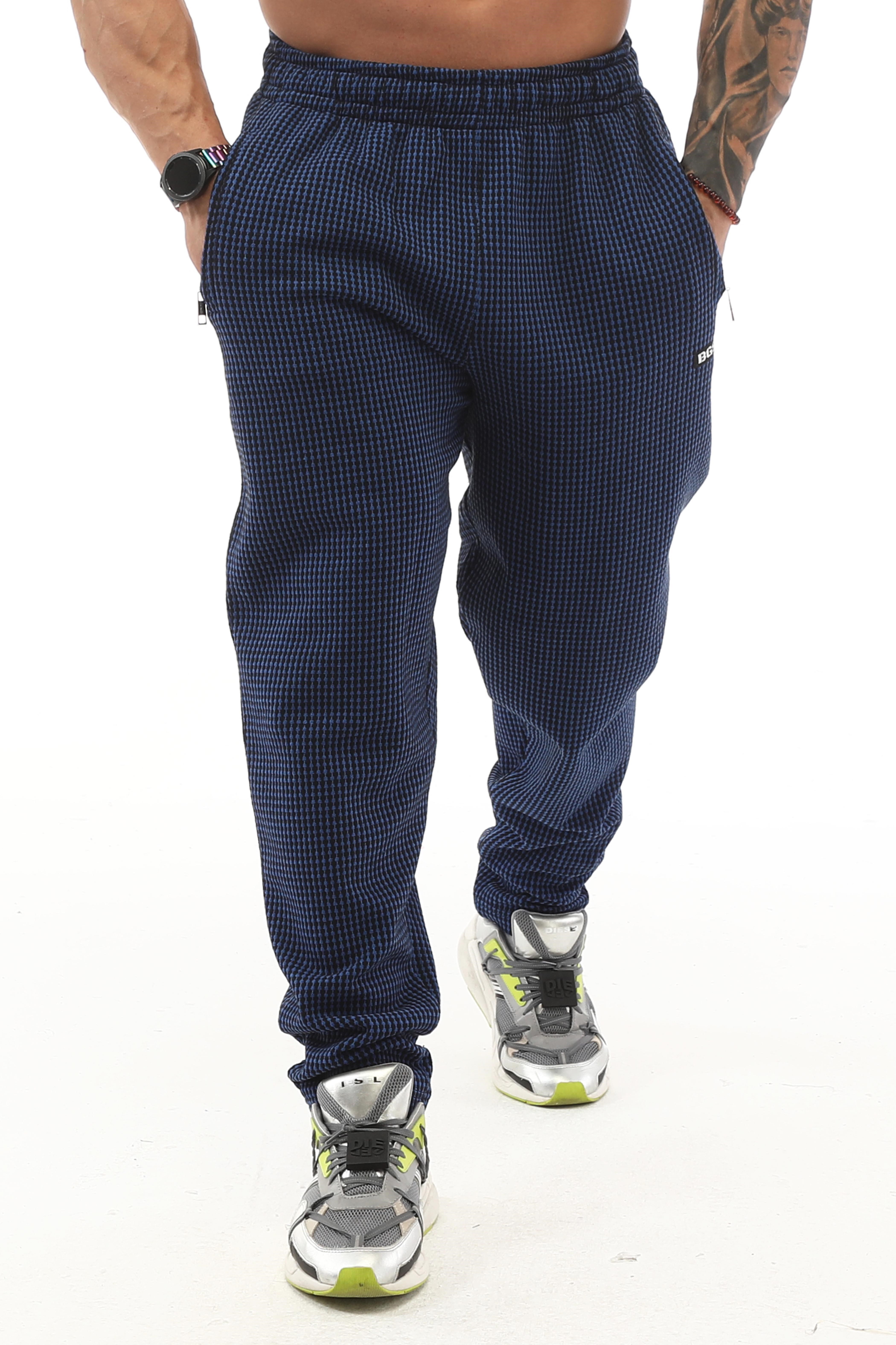 Erkek Loose Fit Eşofman Altı, Fermuarlı Cepli Kışlık Spor Pantolon BGSM PNT1352