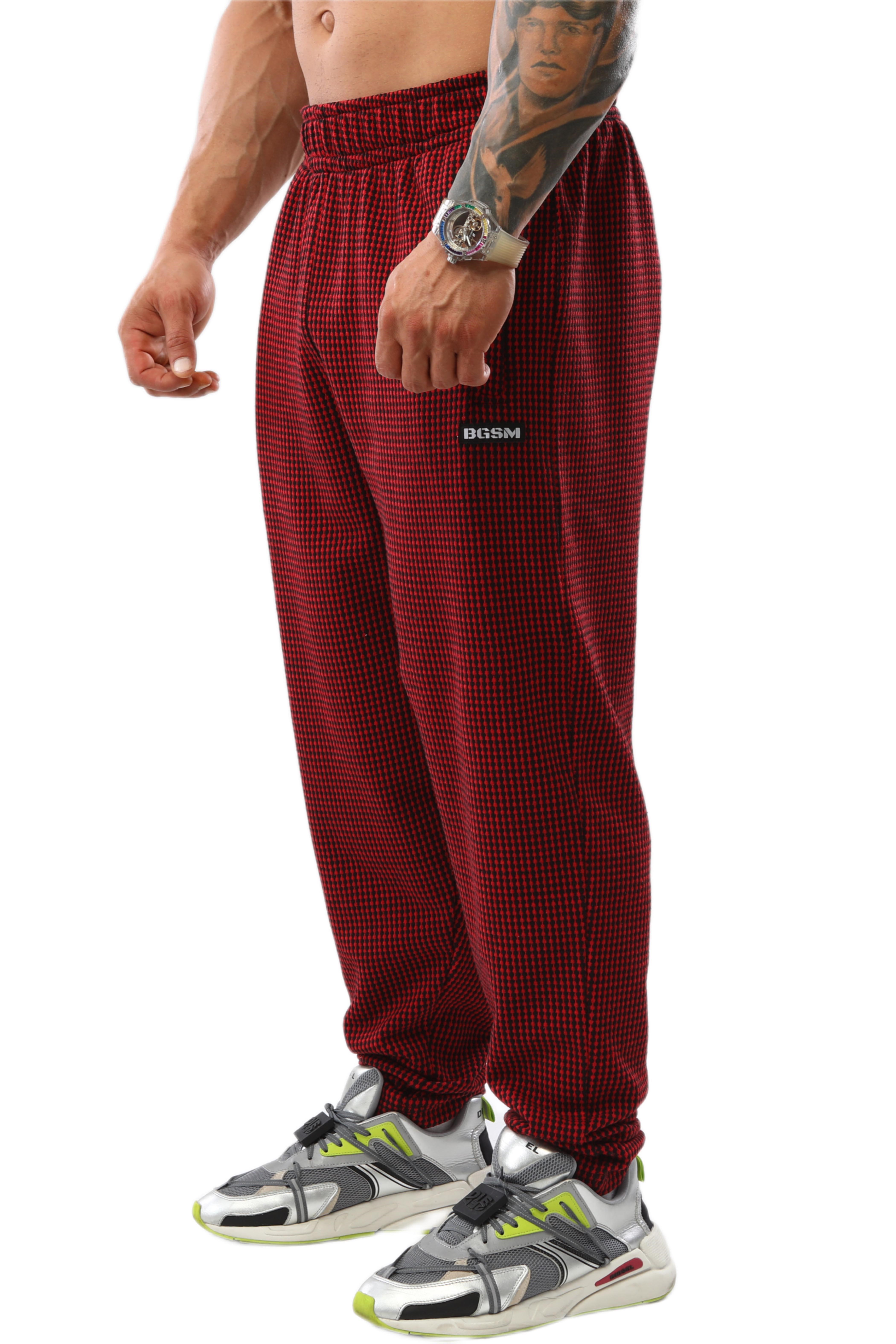 Erkek Loose Fit Eşofman Altı, Fermuarlı Cepli Kışlık Spor Pantolon BGSM PNT1352