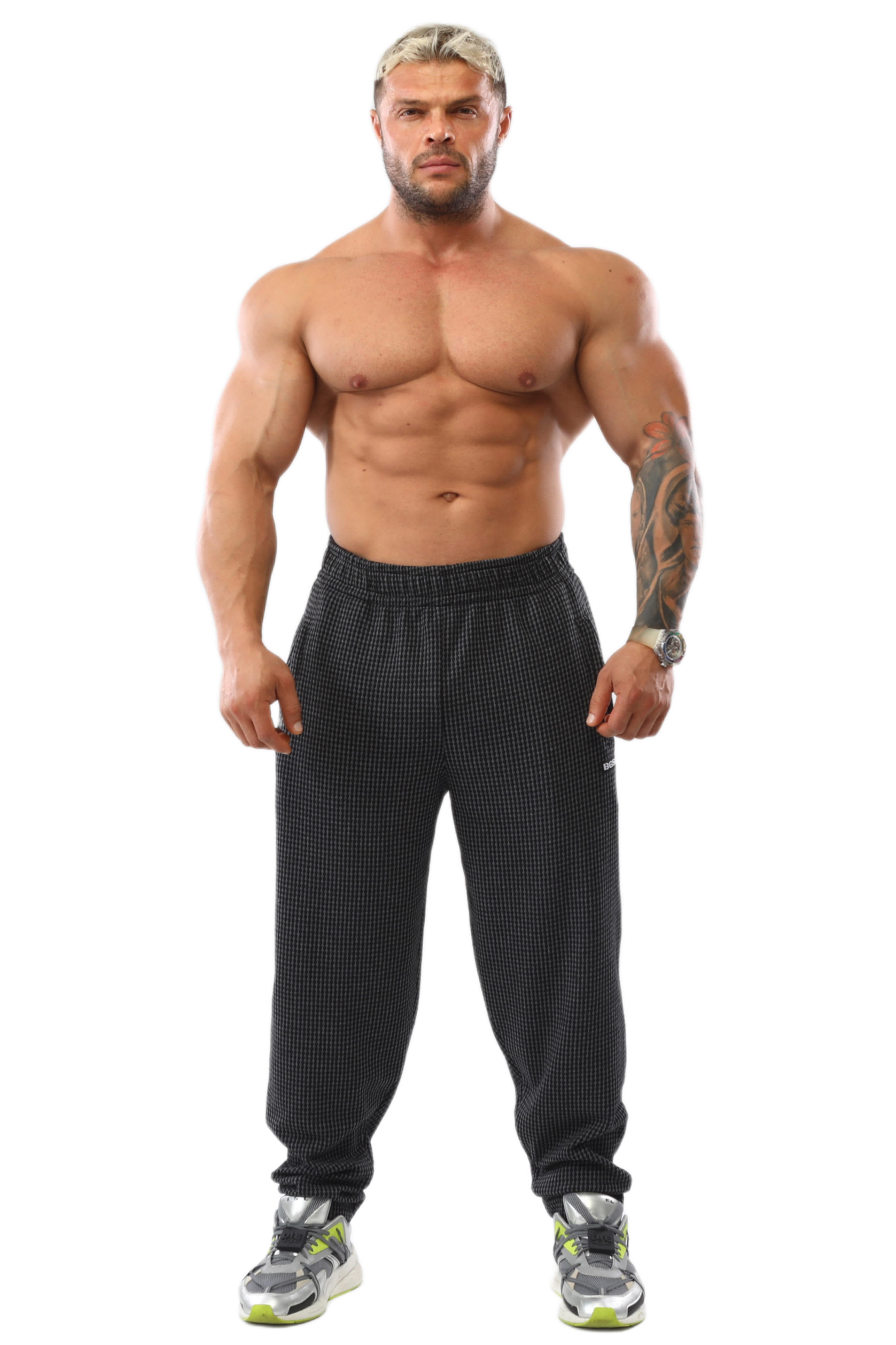 Erkek Loose Fit Eşofman Altı, Fermuarlı Cepli Kışlık Spor Pantolon BGSM PNT1352