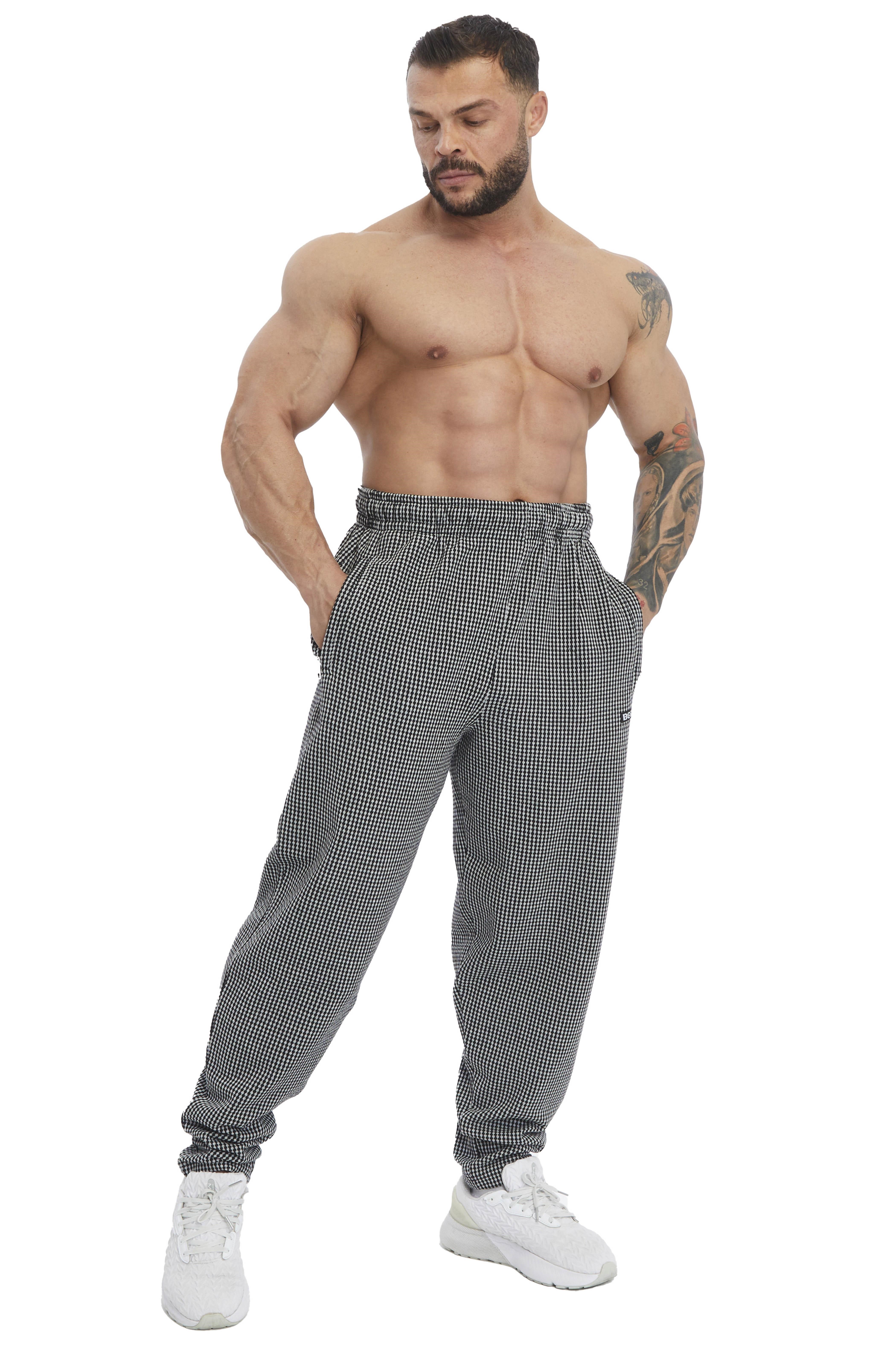 Erkek Loose Fit Eşofman Altı, Fermuarlı Cepli Kışlık Spor Pantolon BGSM PNT1352