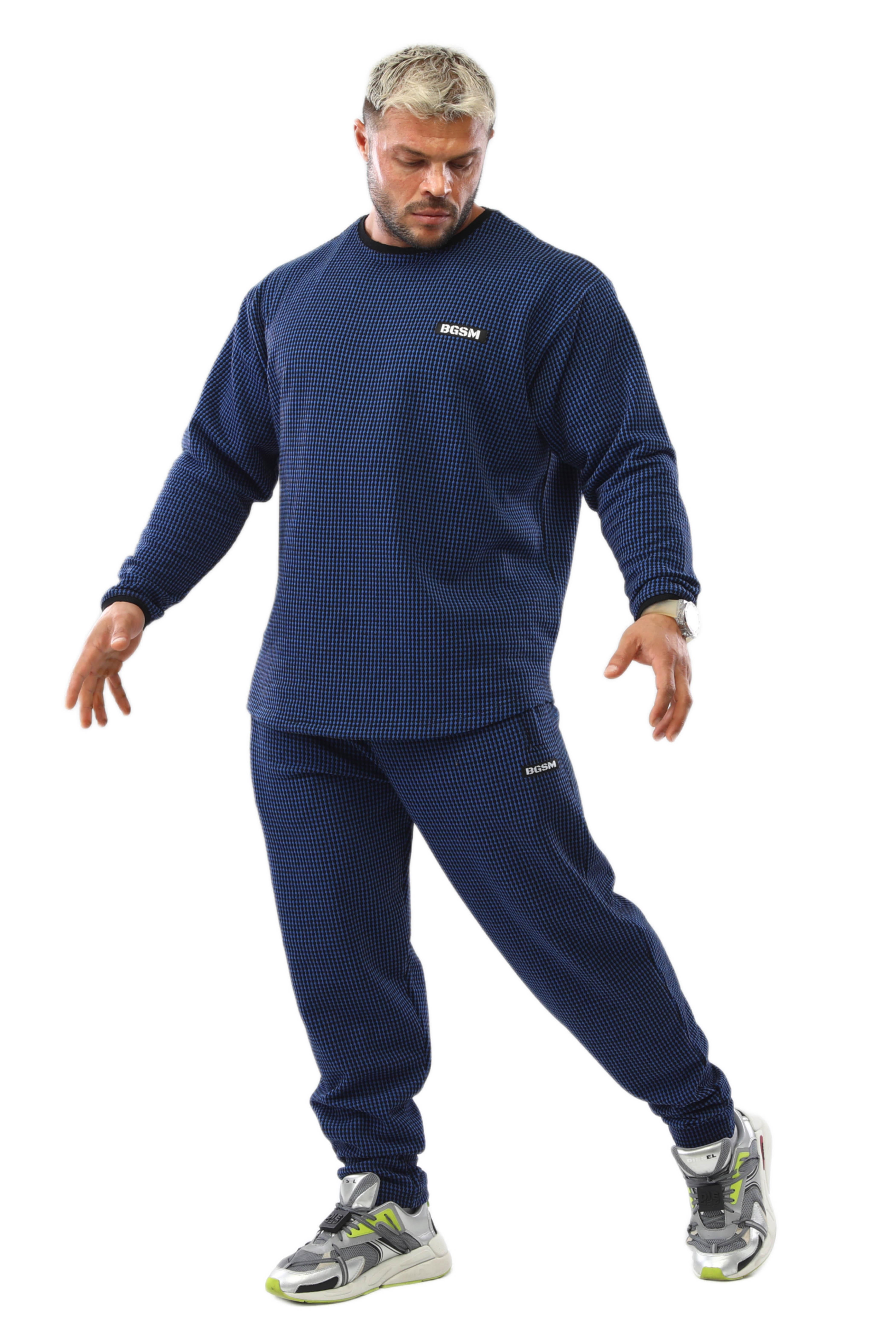 Erkek Loose Fit Eşofman Altı, Fermuarlı Cepli Kışlık Spor Pantolon BGSM PNT1352
