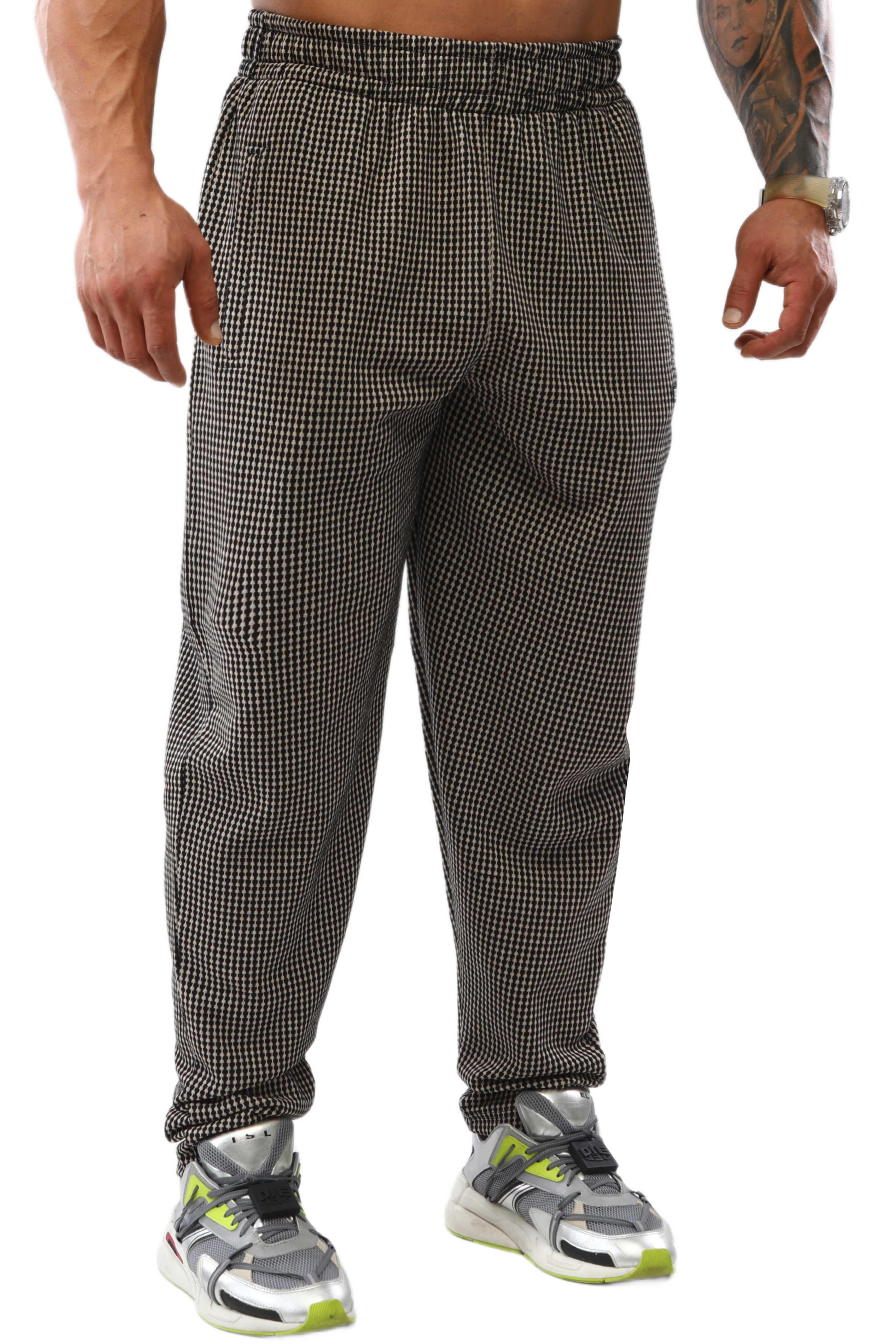 Erkek Loose Fit Eşofman Altı, Fermuarlı Cepli Kışlık Spor Pantolon BGSM PNT1352