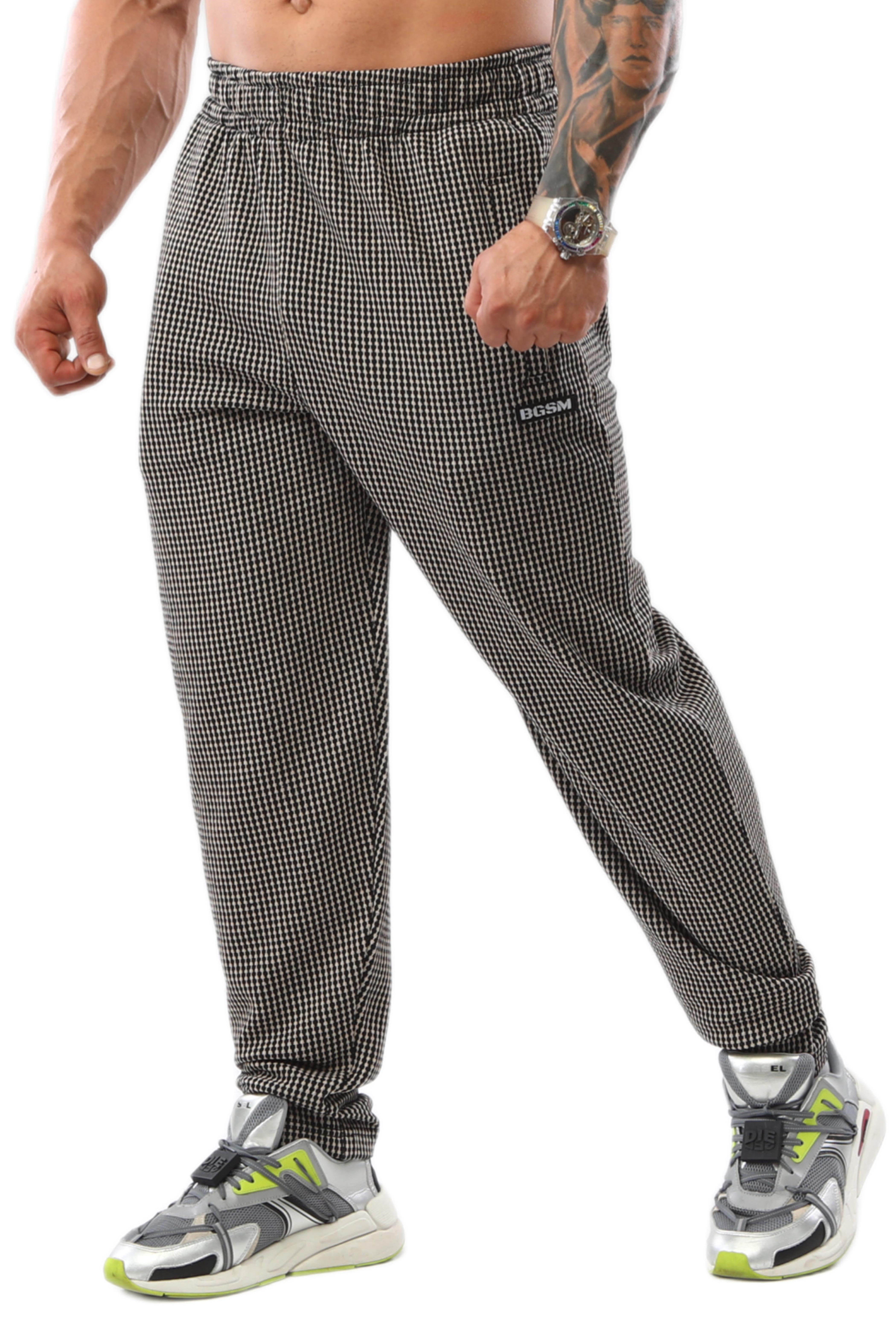Erkek Loose Fit Eşofman Altı, Fermuarlı Cepli Kışlık Spor Pantolon BGSM PNT1352