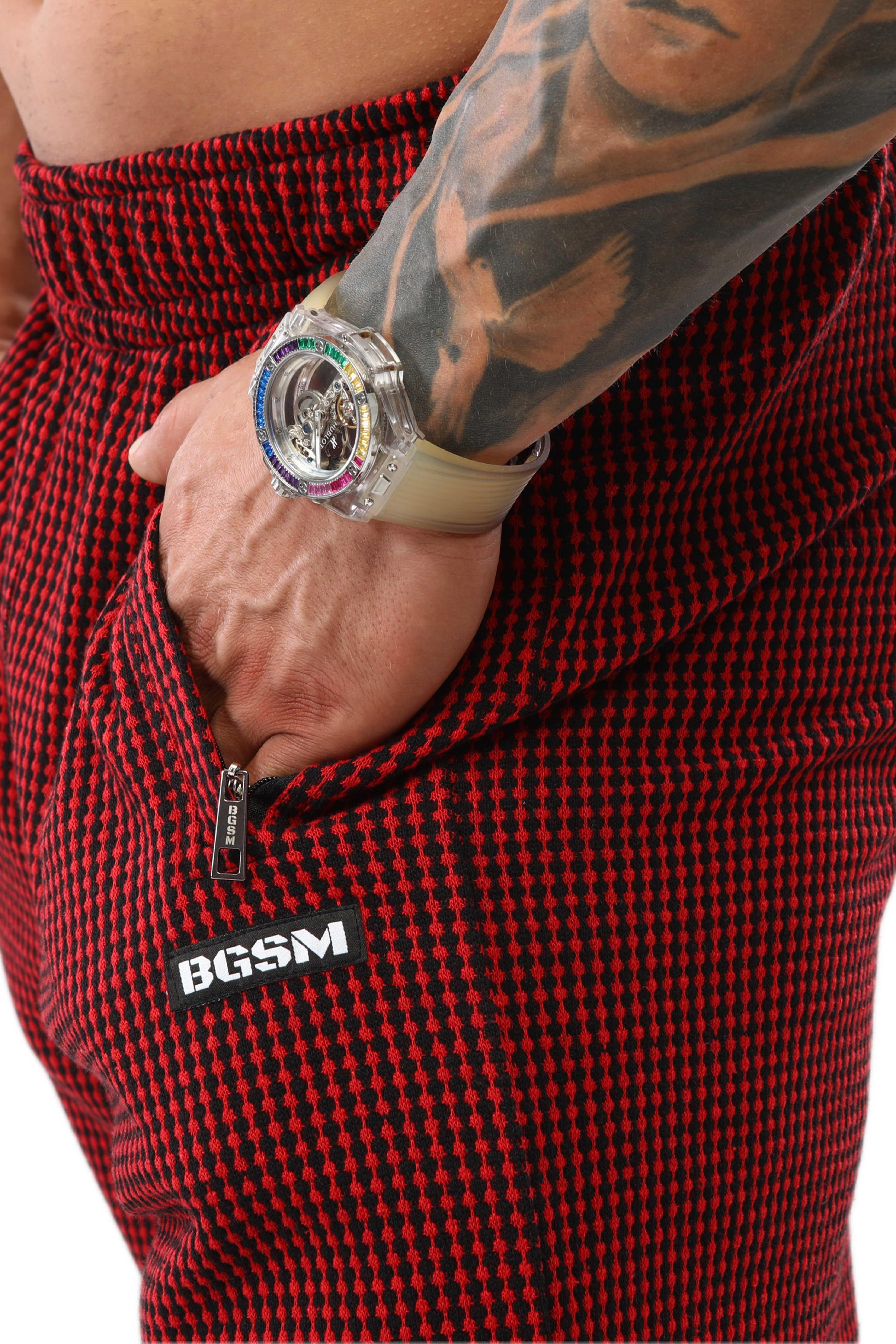 Erkek Loose Fit Eşofman Altı, Fermuarlı Cepli Kışlık Spor Pantolon BGSM PNT1352