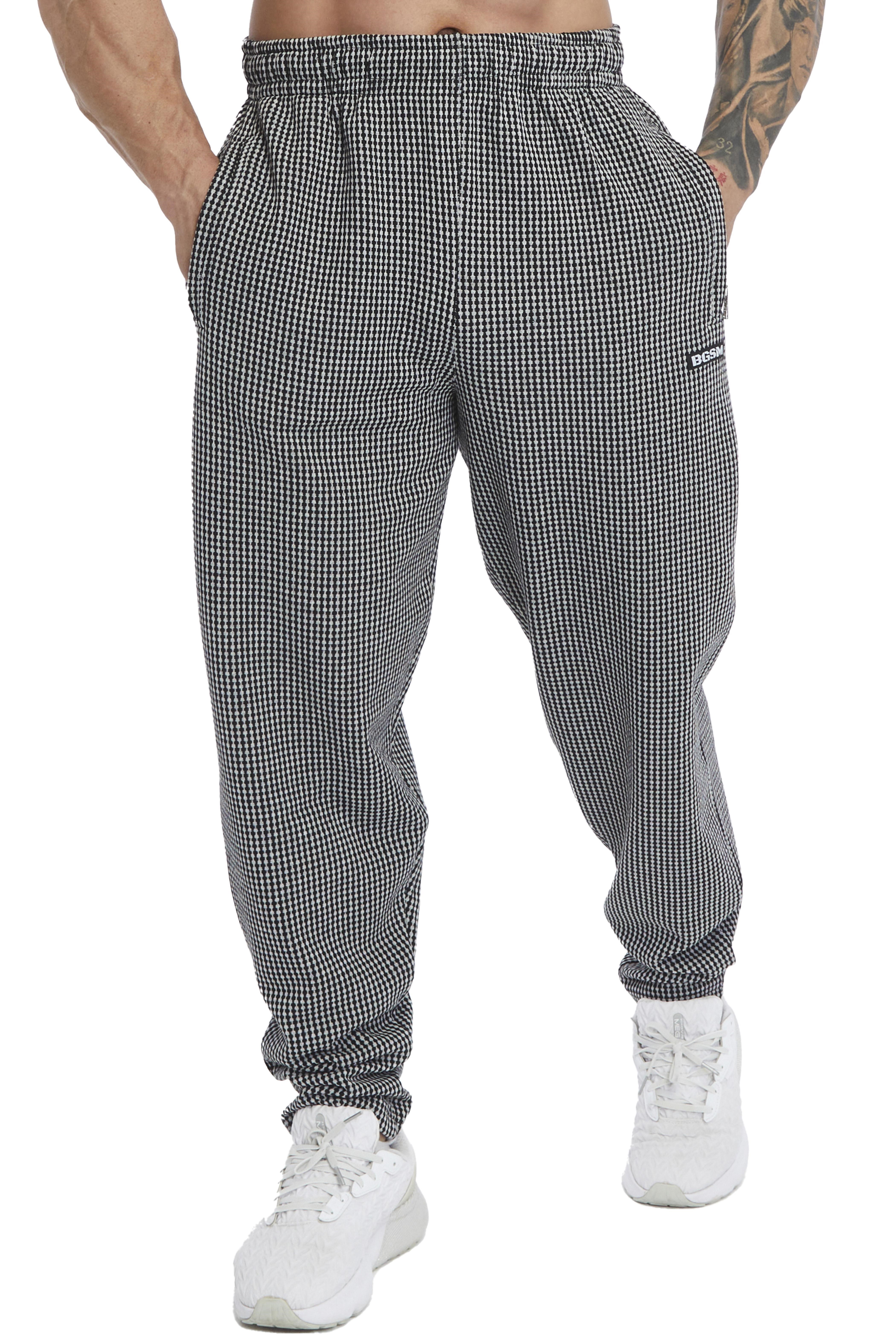 Erkek Loose Fit Eşofman Altı, Fermuarlı Cepli Kışlık Spor Pantolon BGSM PNT1352