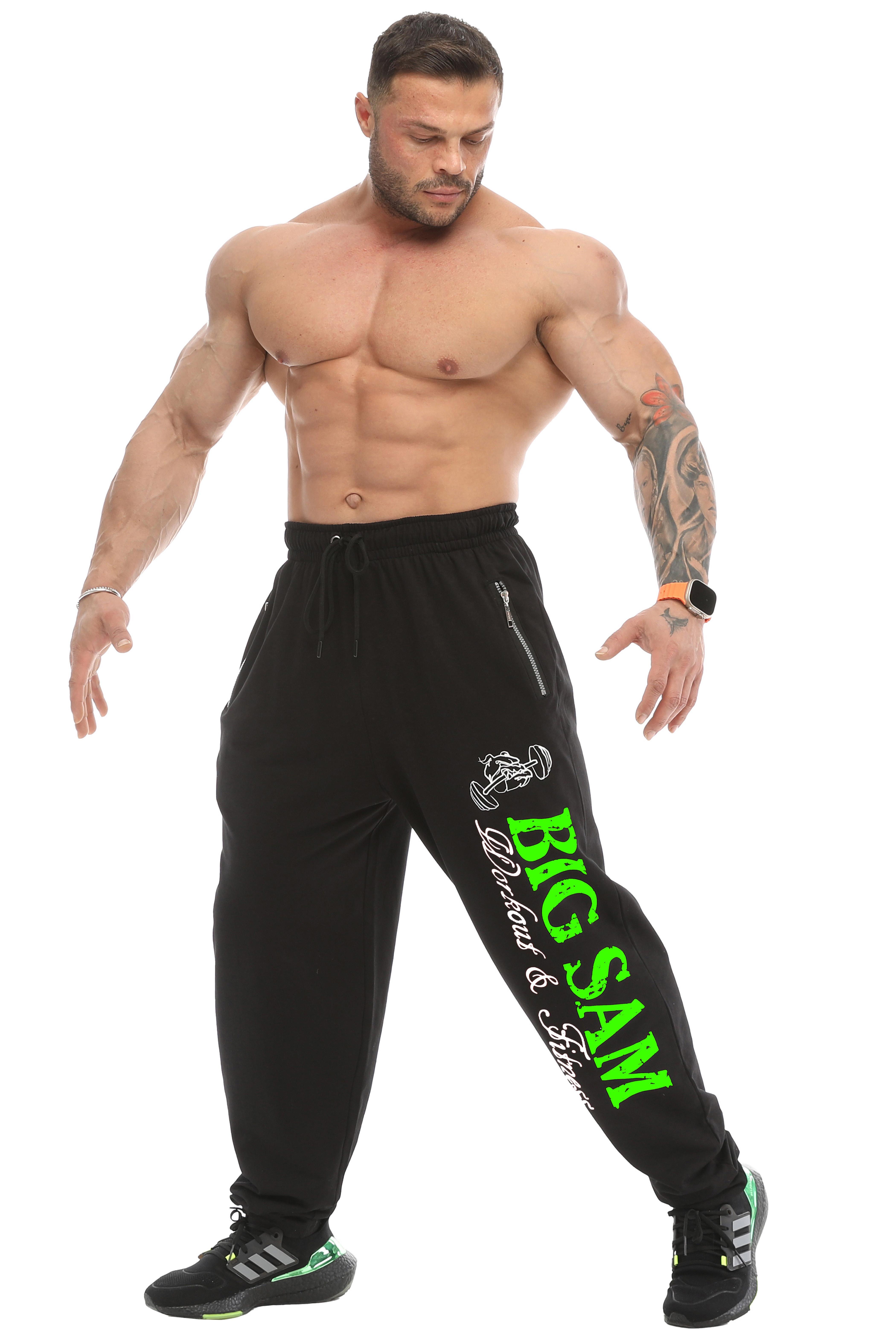 Erkek Loose Fit Eşofman Altı Gym Antrenman Pantolonu Big Sam 1091