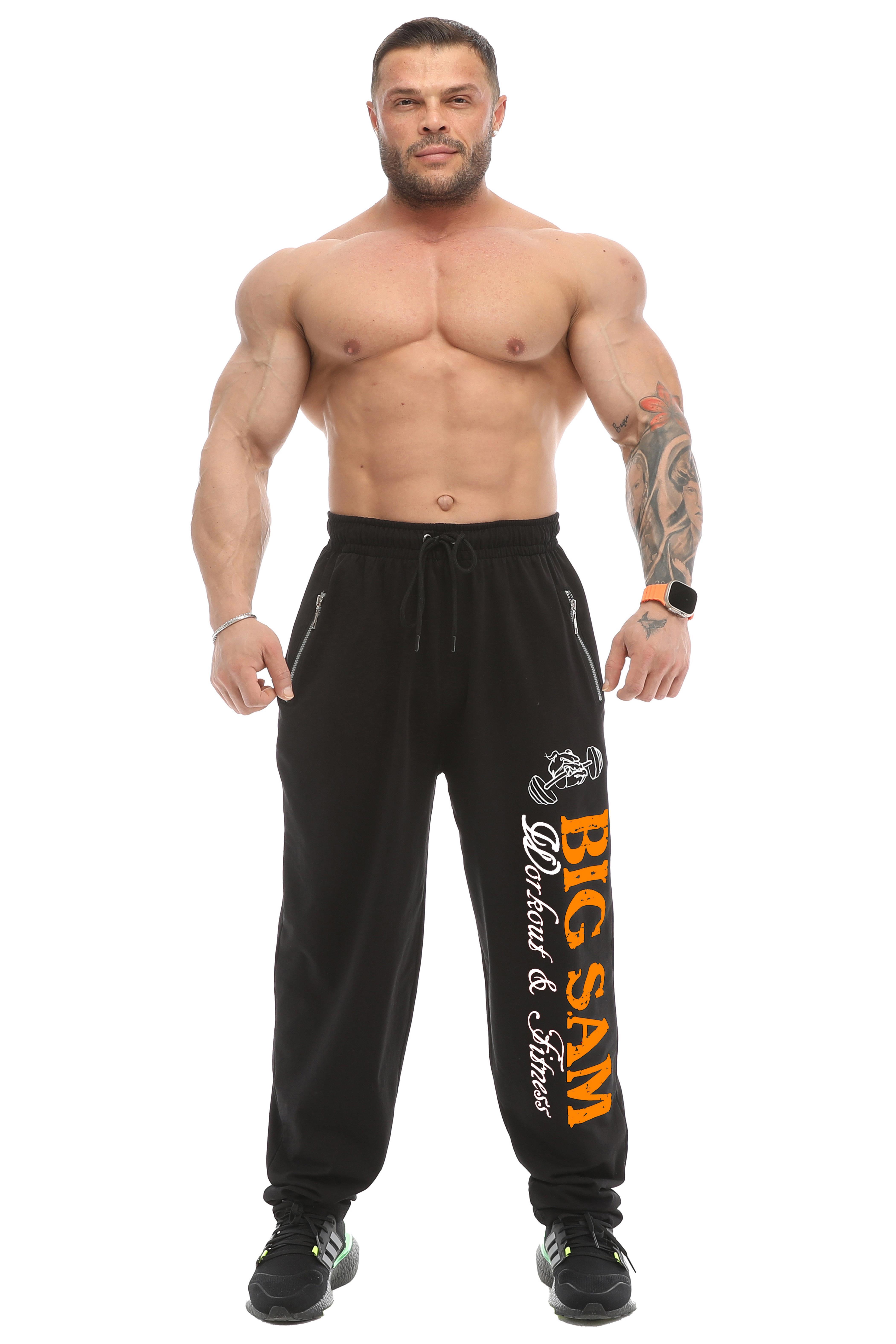 Erkek Loose Fit Eşofman Altı Gym Antrenman Pantolonu Big Sam 1096