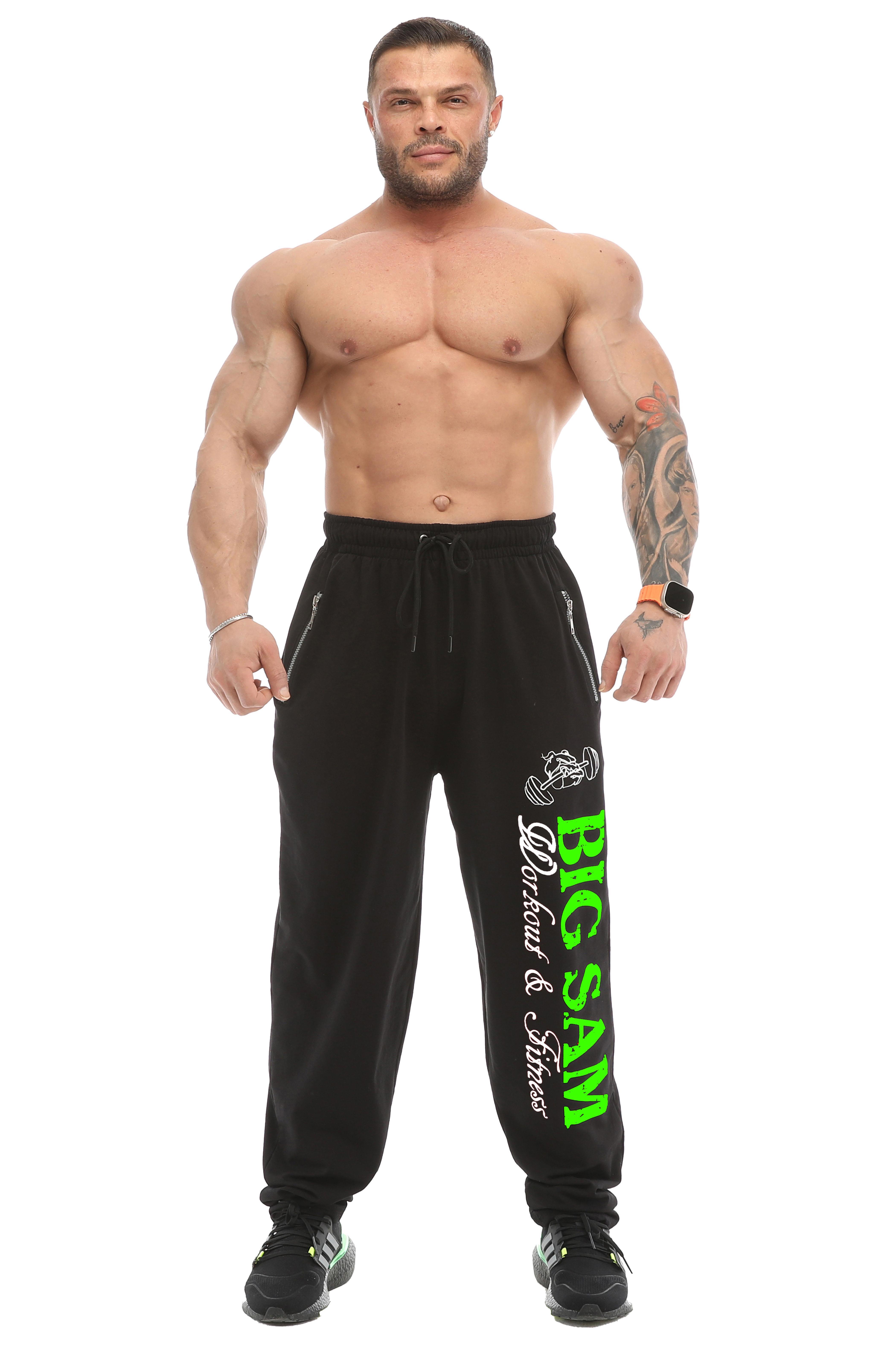 Erkek Loose Fit Eşofman Altı Gym Antrenman Pantolonu Big Sam 1091