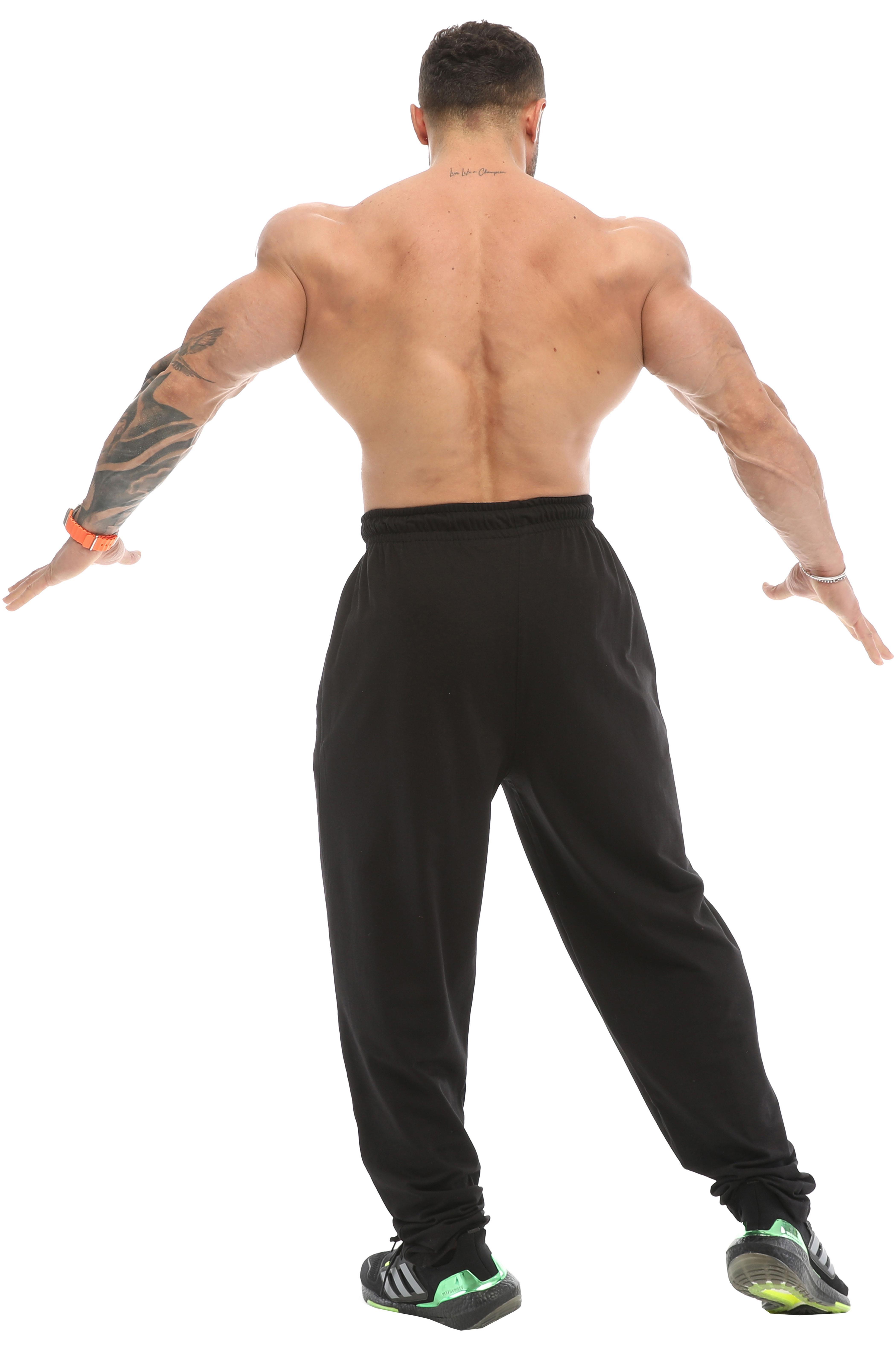 Erkek Loose Fit Eşofman Altı Gym Antrenman Pantolonu Big Sam 1091