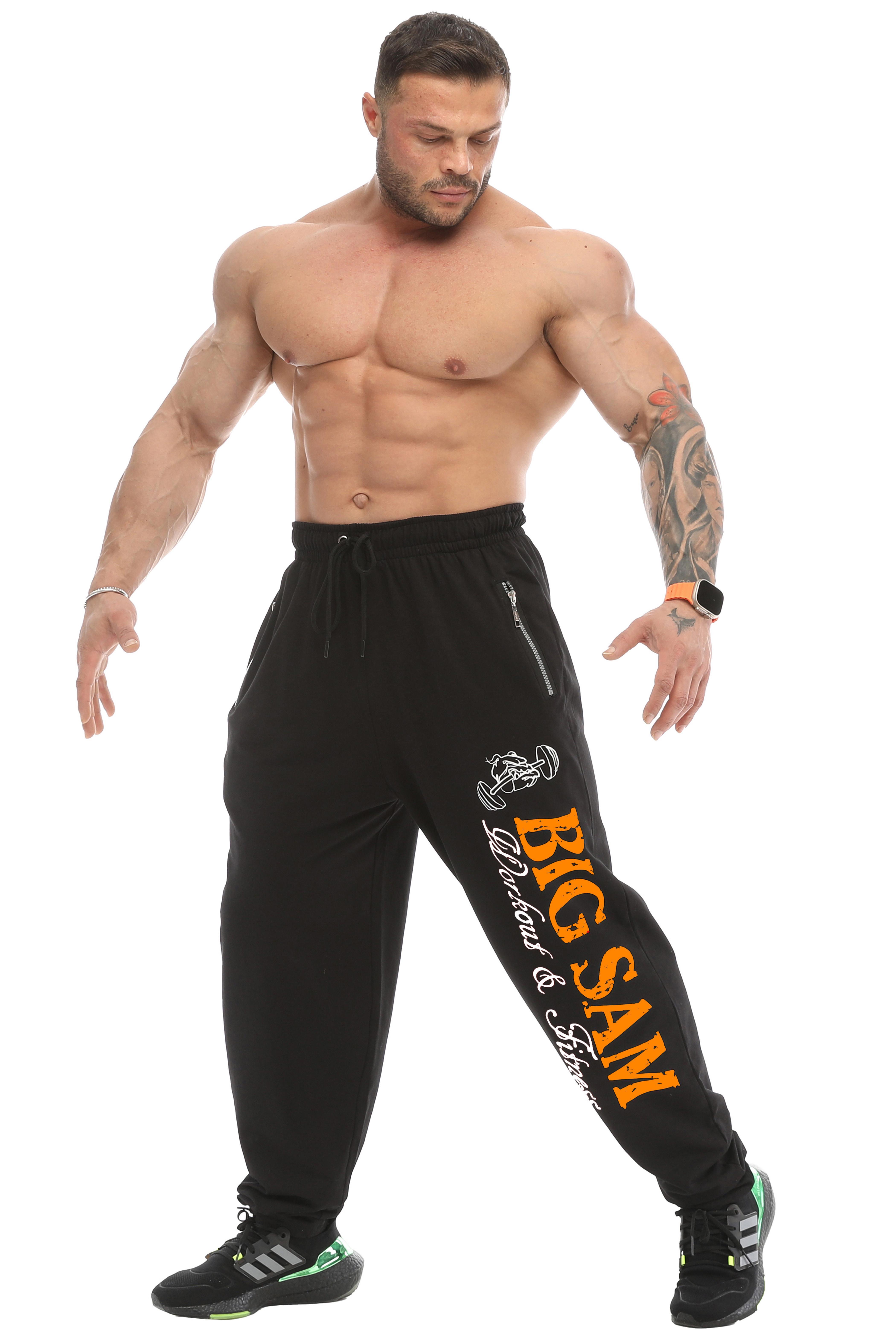 Erkek Loose Fit Eşofman Altı Gym Antrenman Pantolonu Big Sam 1096