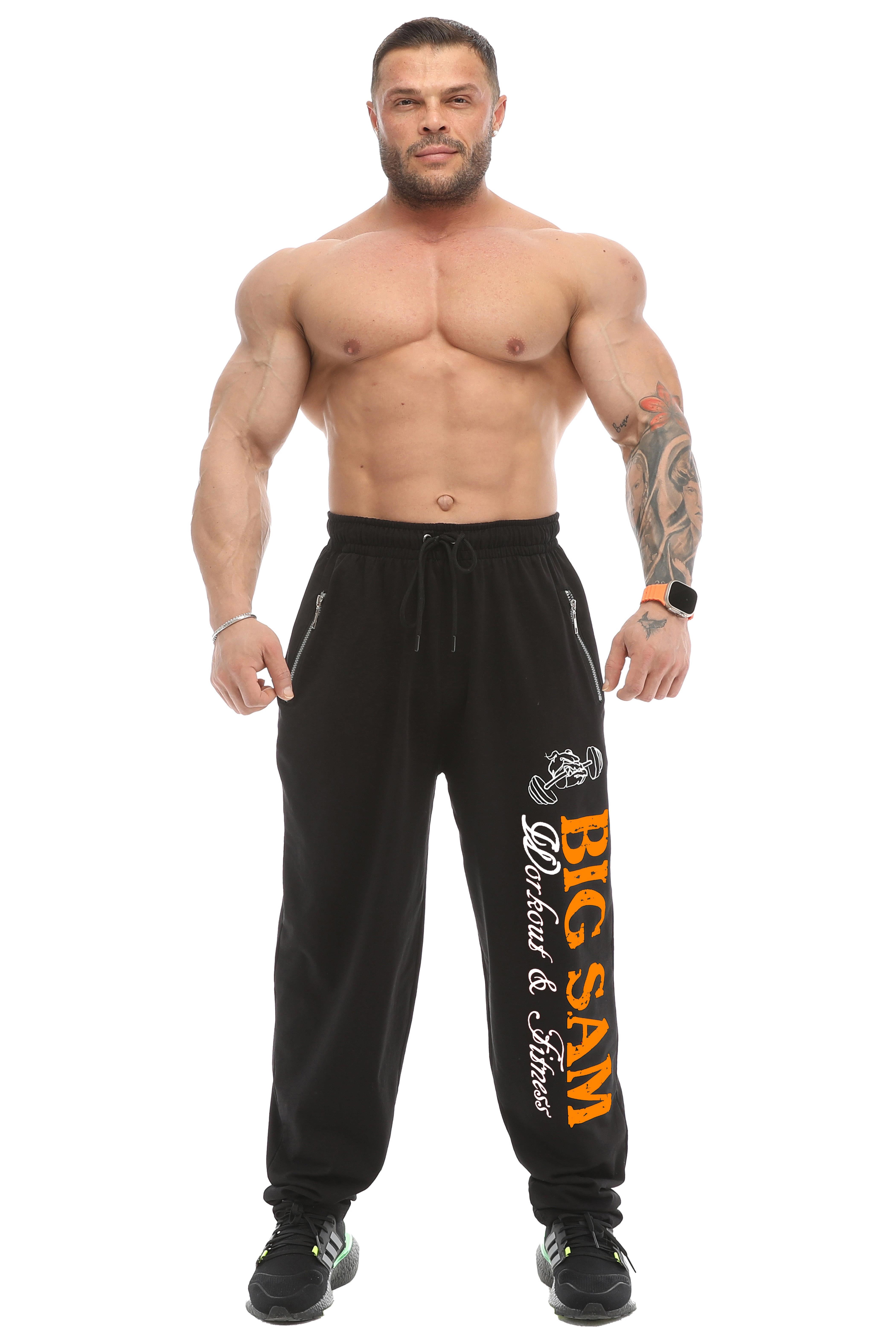 Erkek Loose Fit Eşofman Altı Gym Antrenman Pantolonu Big Sam 1096