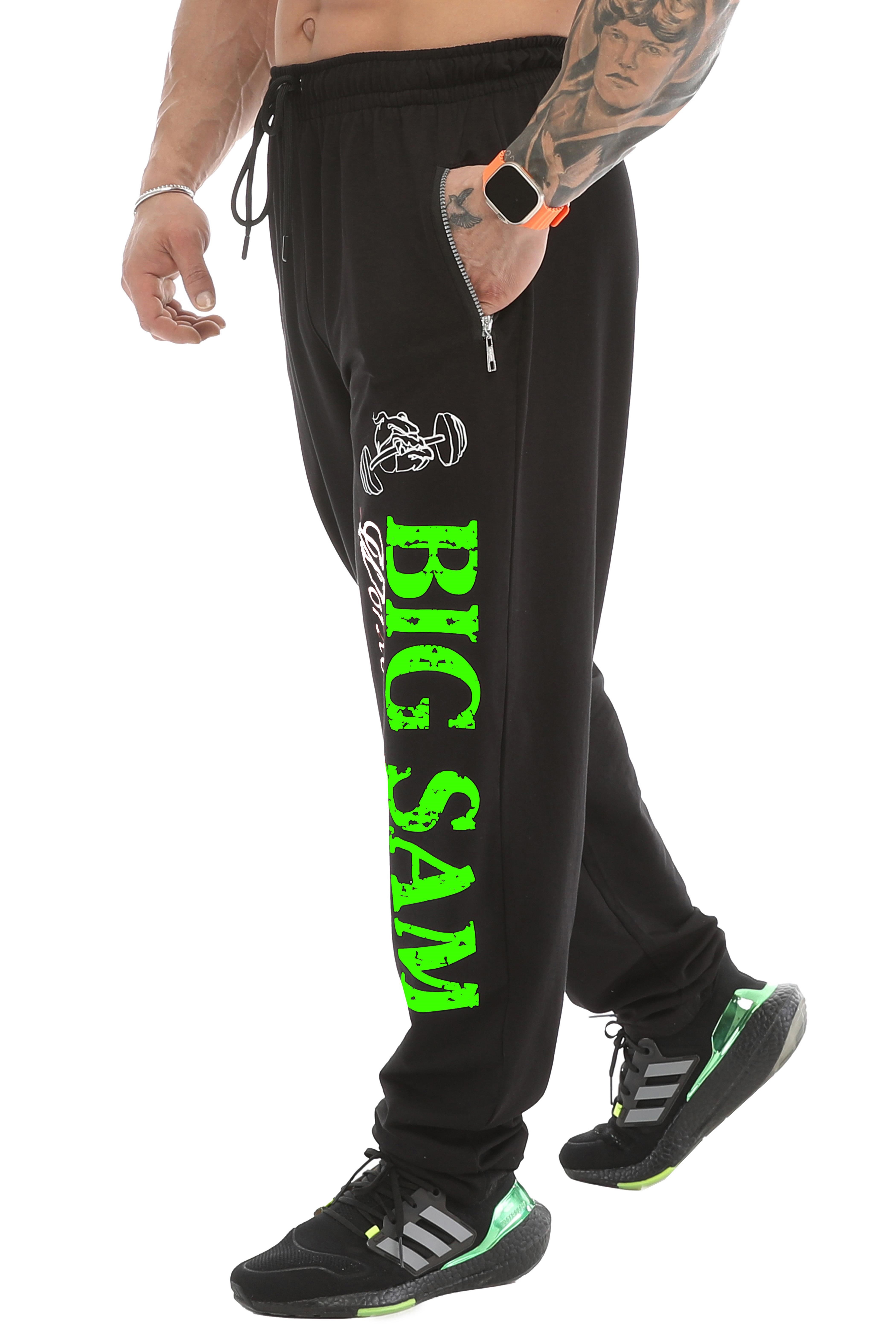 Erkek Loose Fit Eşofman Altı Gym Antrenman Pantolonu Big Sam 1091