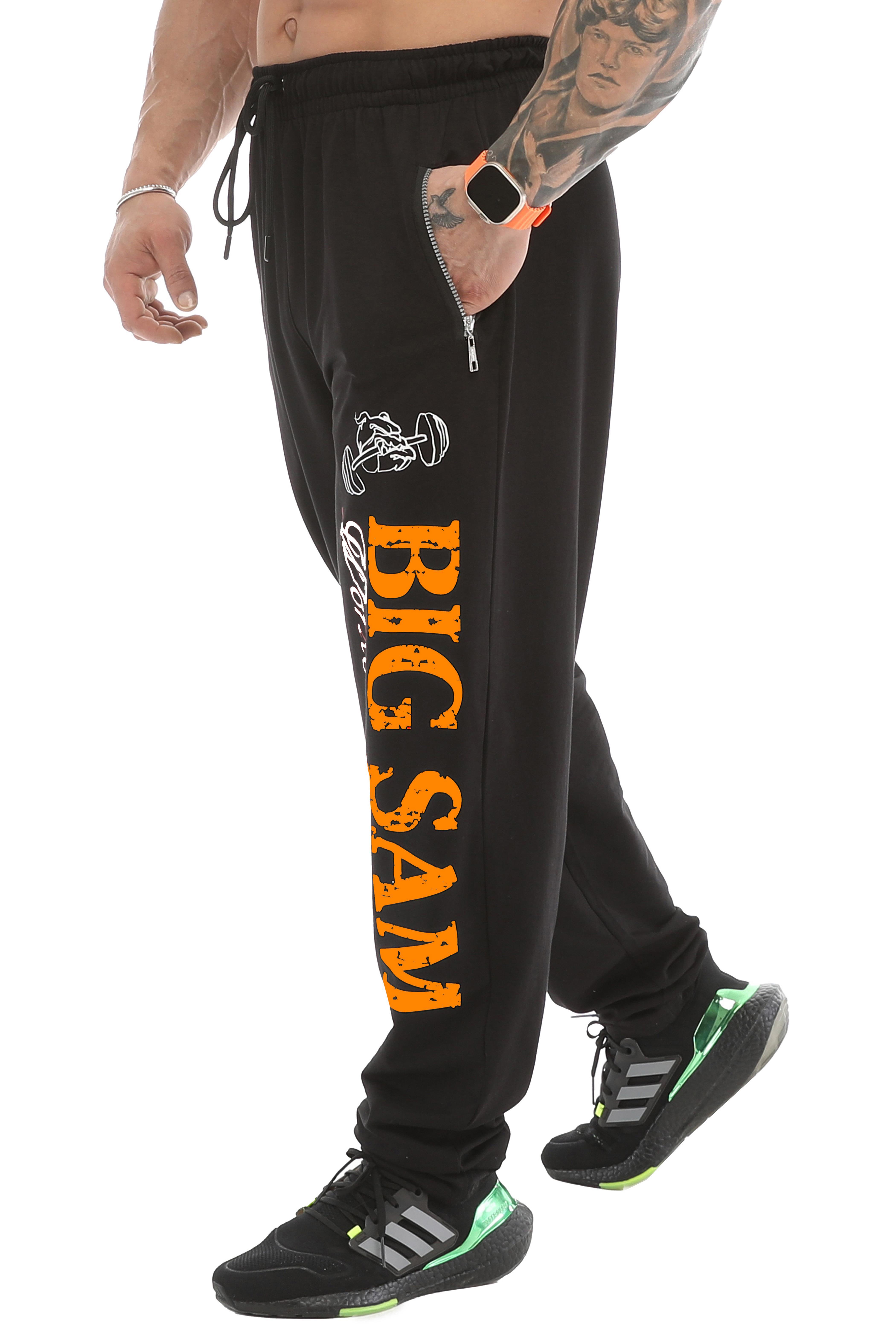 Erkek Loose Fit Eşofman Altı Gym Antrenman Pantolonu Big Sam 1096