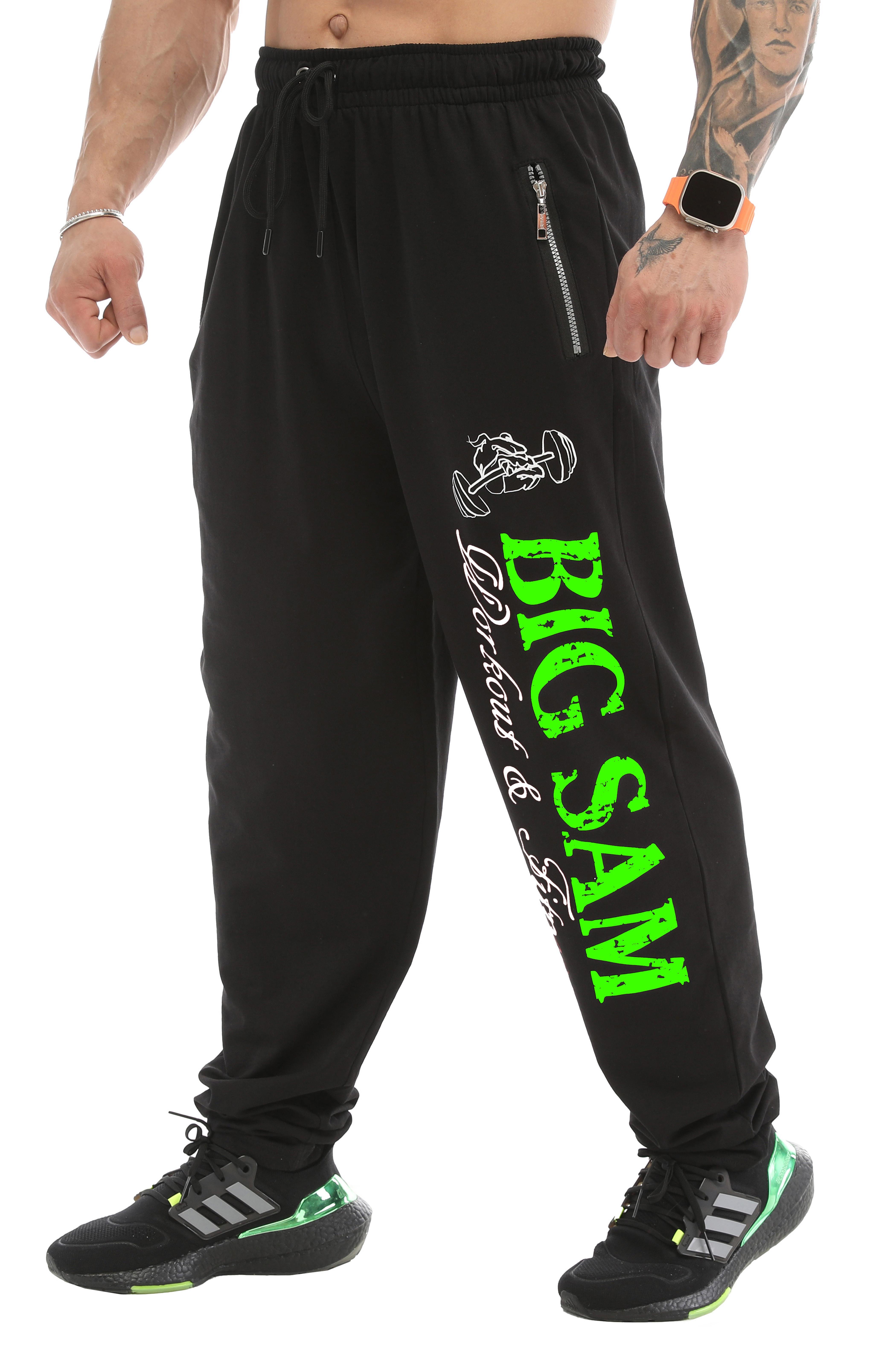 Erkek Loose Fit Eşofman Altı Gym Antrenman Pantolonu Big Sam 1091