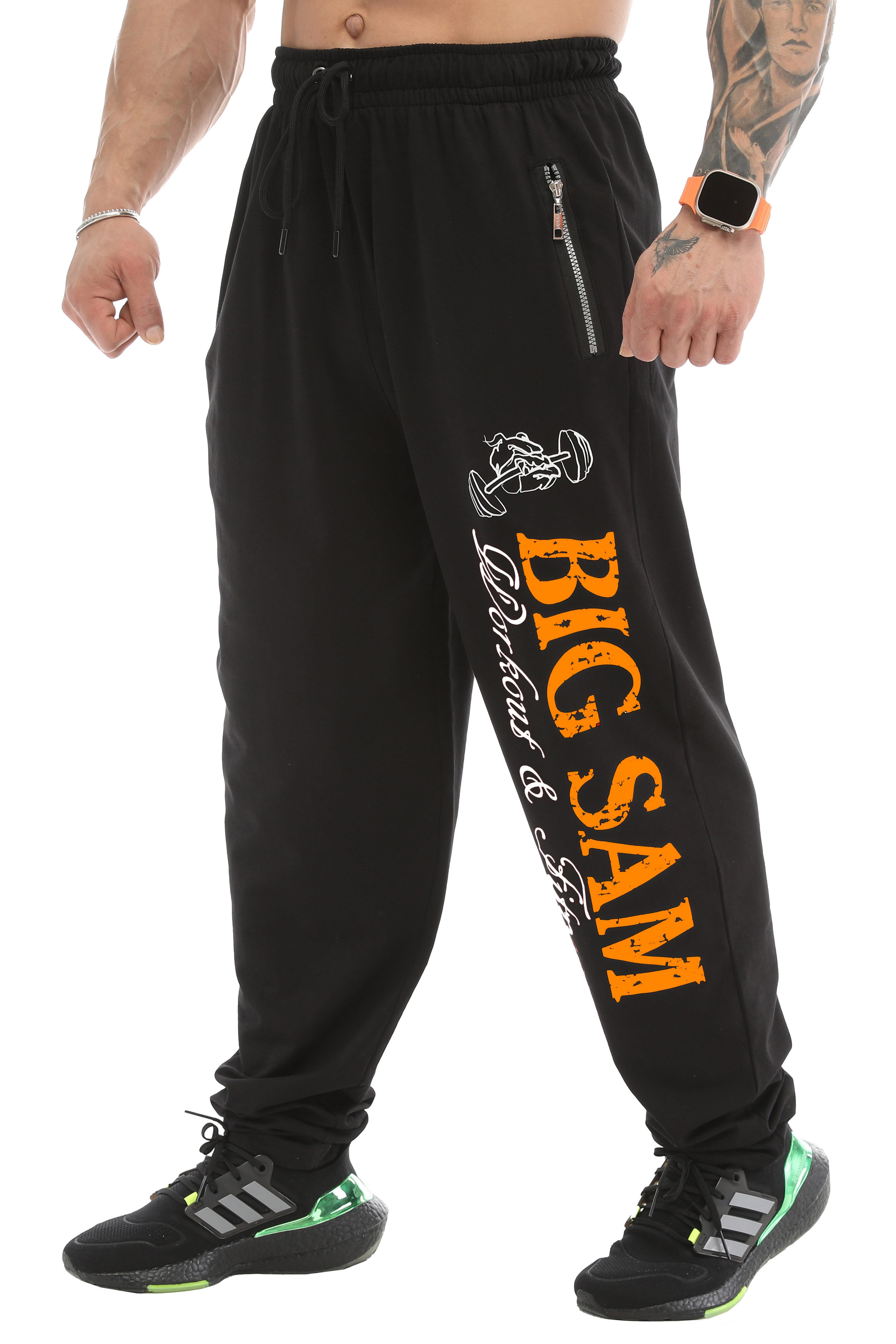 Erkek Loose Fit Eşofman Altı Gym Antrenman Pantolonu Big Sam 1096
