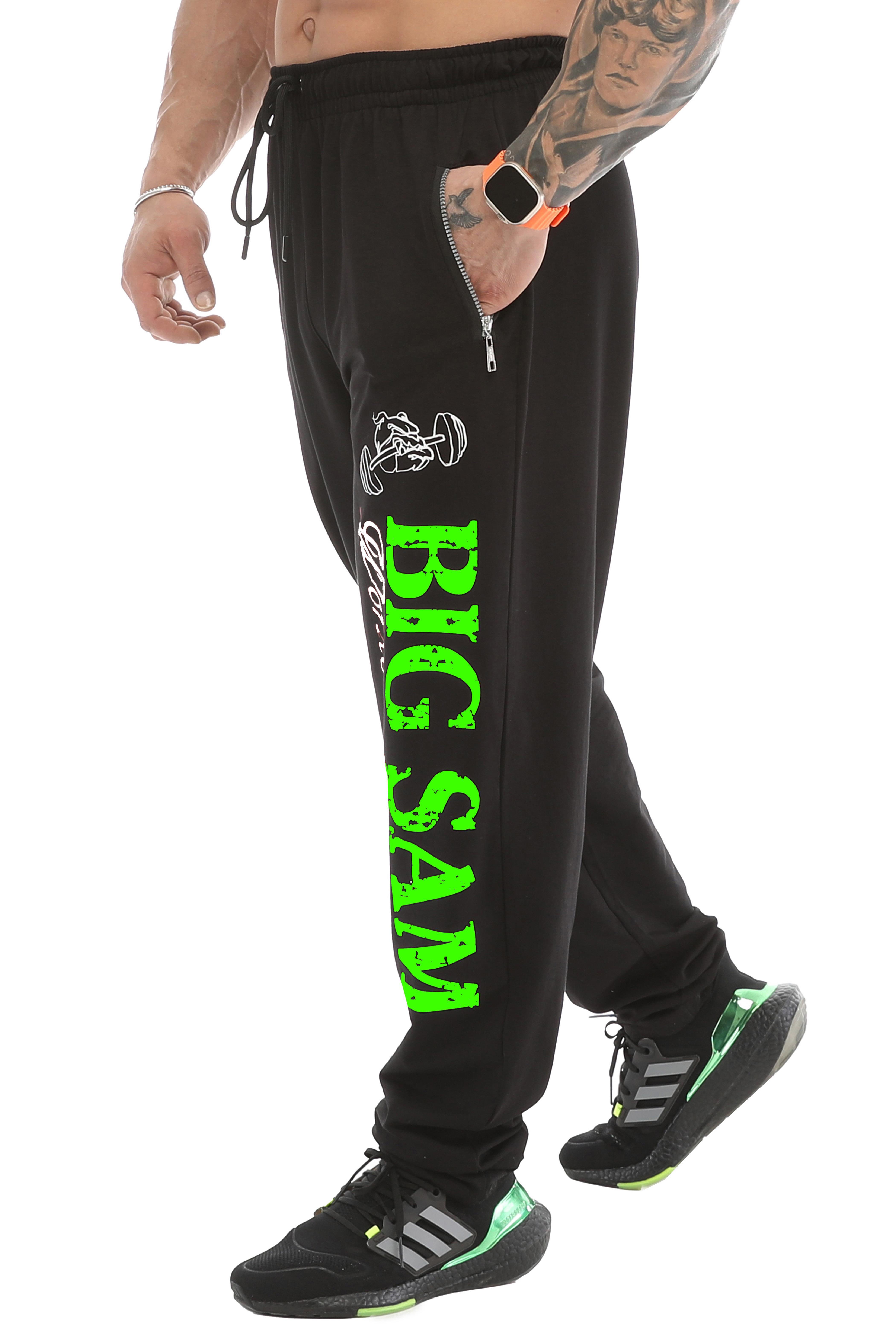 Erkek Loose Fit Eşofman Altı Gym Antrenman Pantolonu Big Sam 1091
