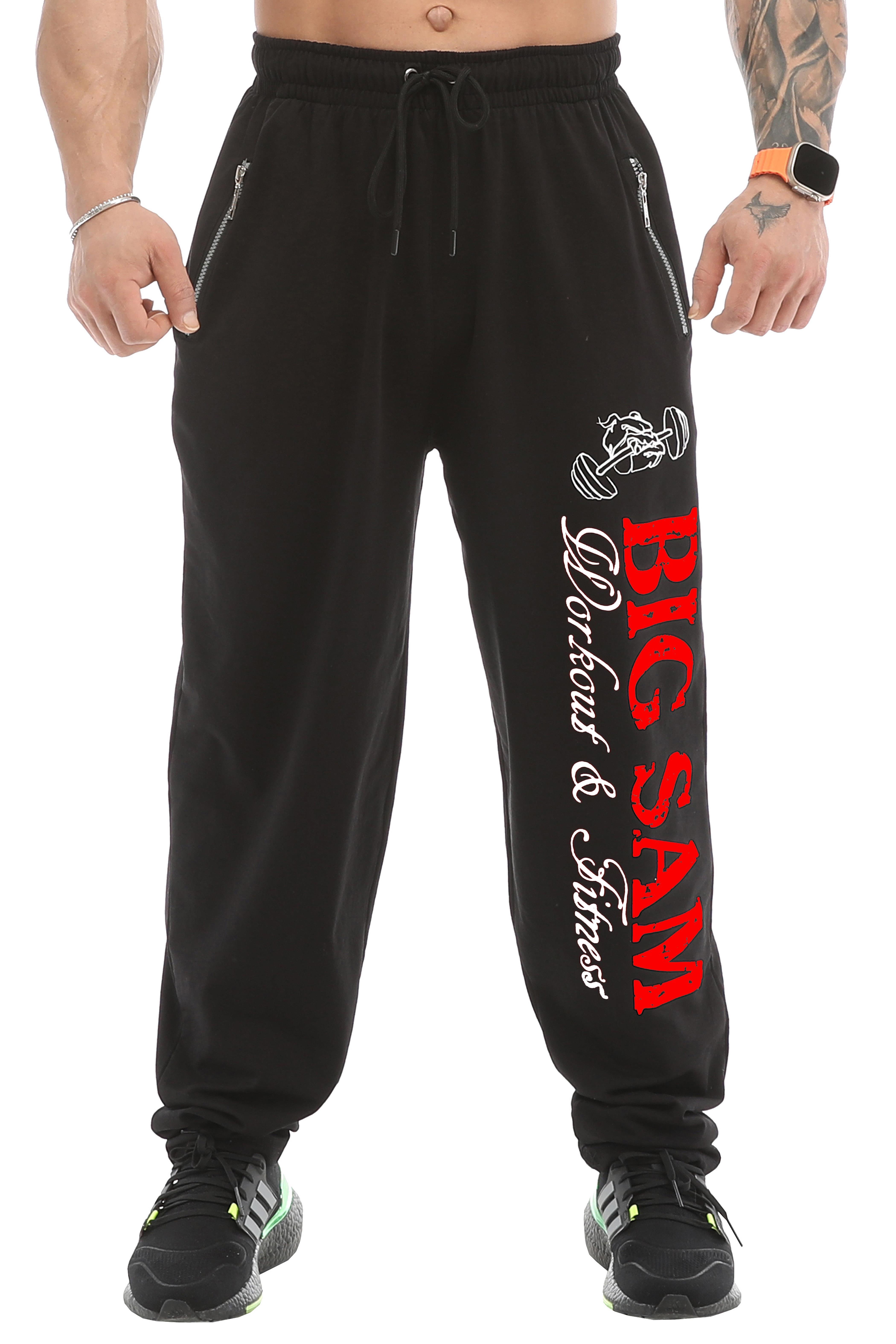 Erkek Loose Fit Eşofman Altı Gym Egzersiz Pantolonu Big Sam 1095