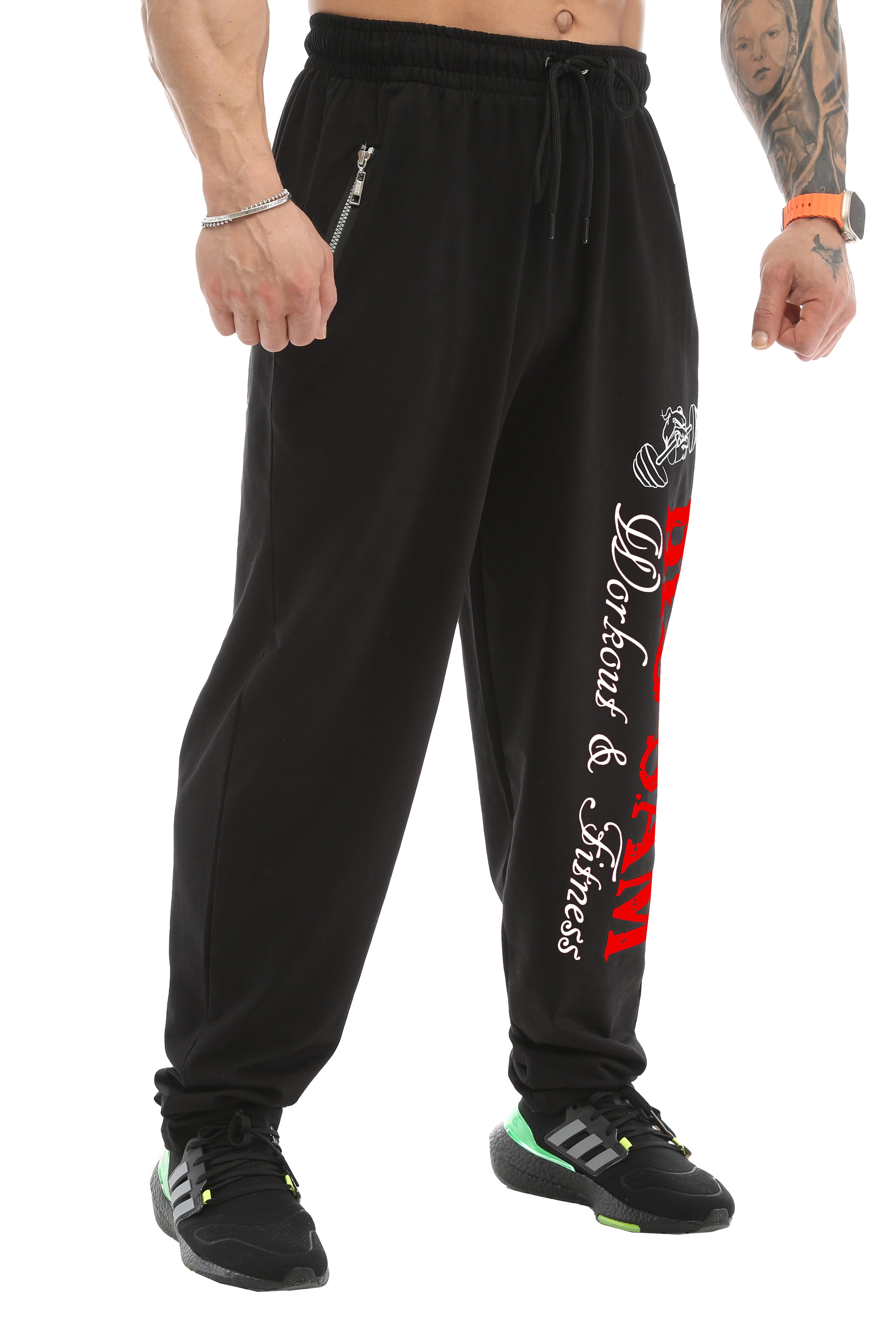 Erkek Loose Fit Eşofman Altı Gym Egzersiz Pantolonu Big Sam 1095
