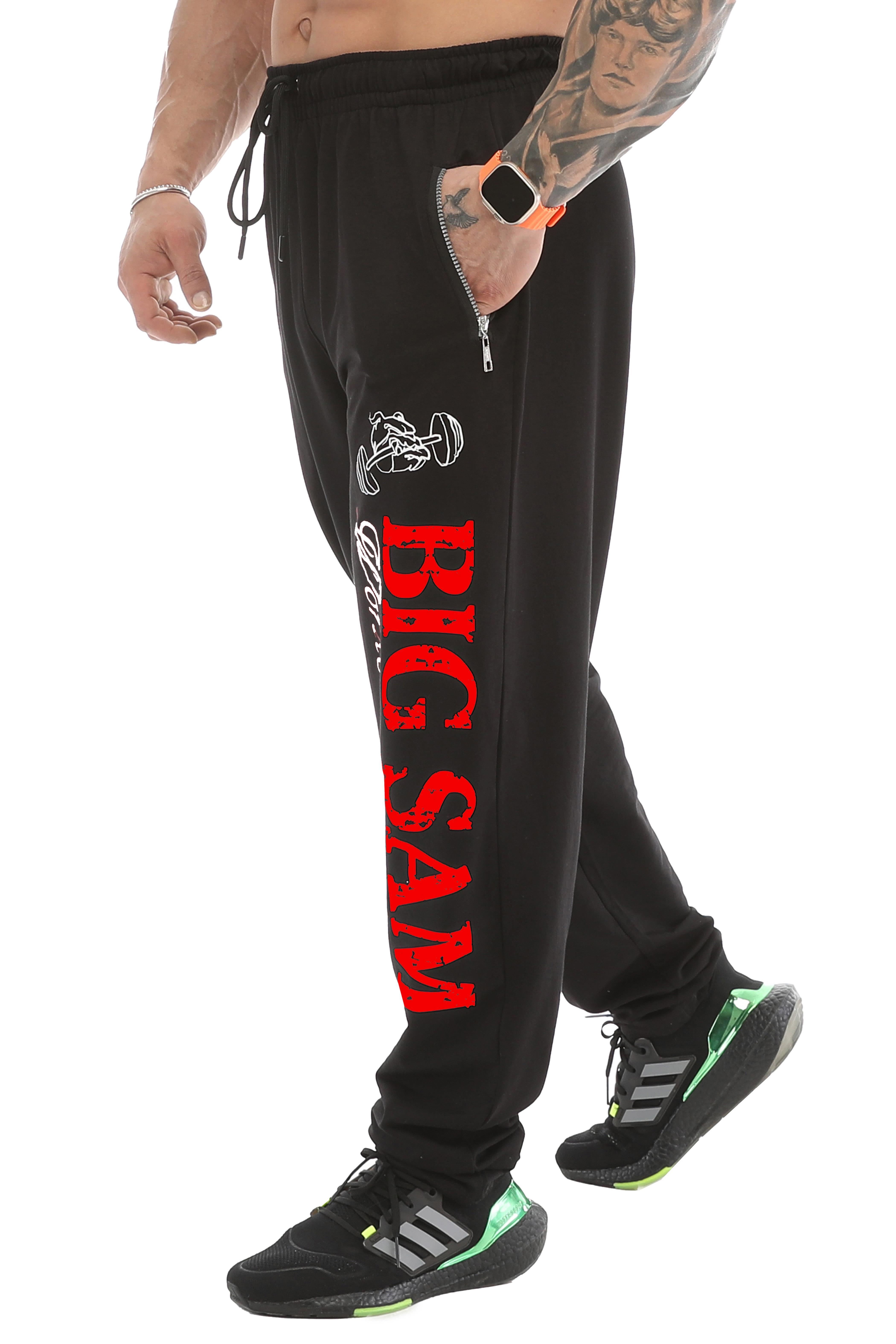 Erkek Loose Fit Eşofman Altı Gym Egzersiz Pantolonu Big Sam 1095