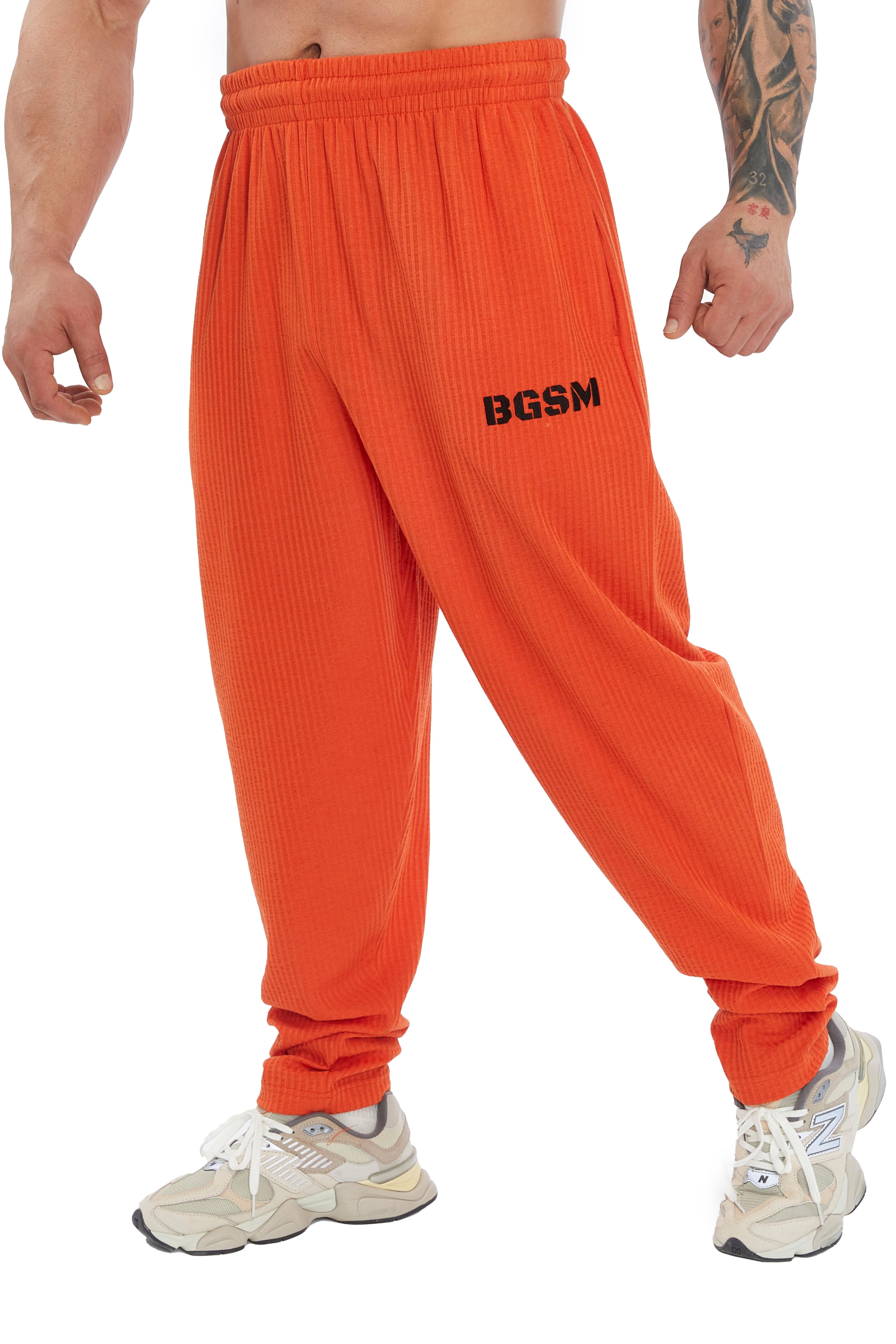 Erkek Loose Fit Eşofman Altı Nakışlı Spor Pantolon BGSM PNT1415