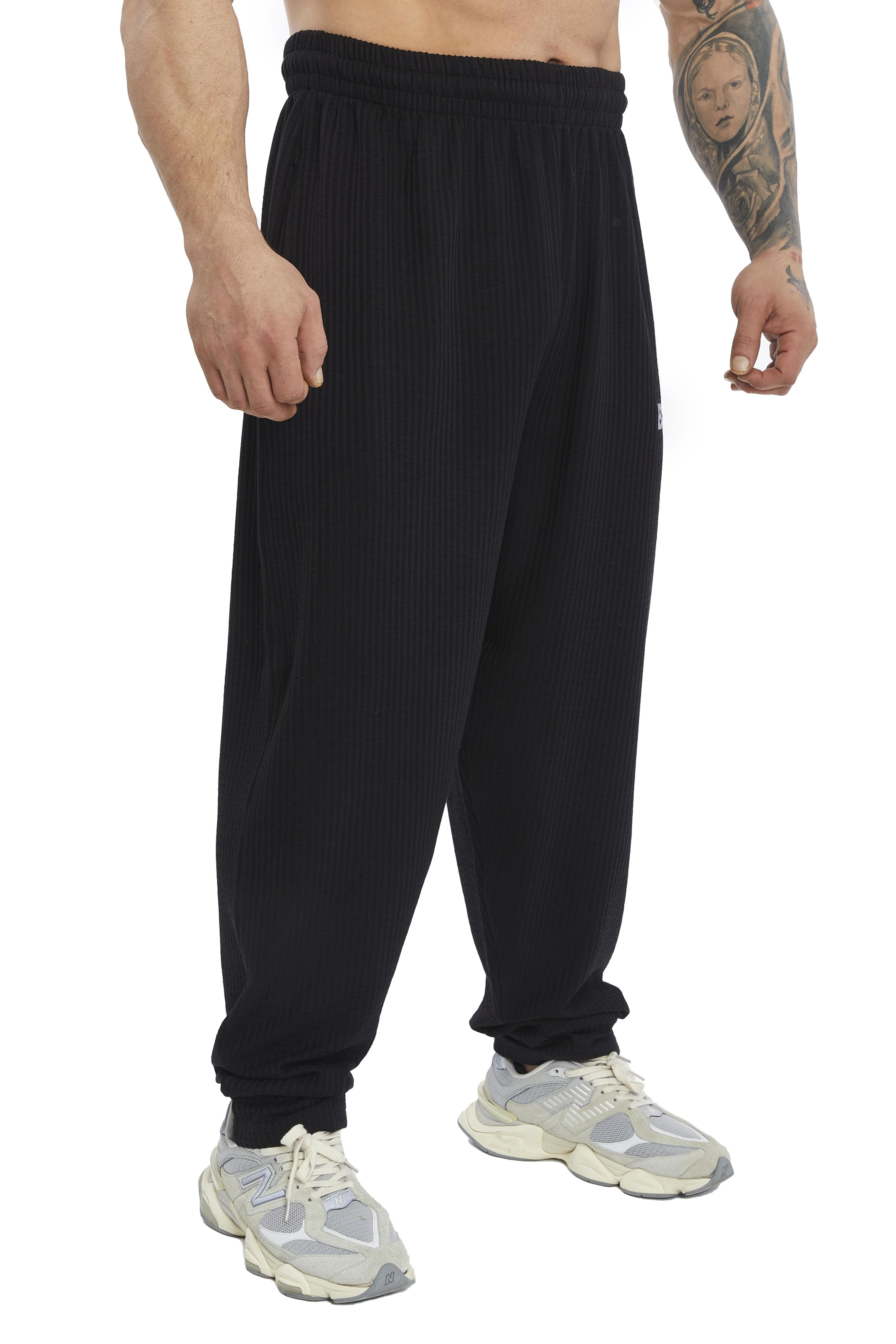 Erkek Loose Fit Eşofman Altı Nakışlı Spor Pantolon BGSM PNT1415