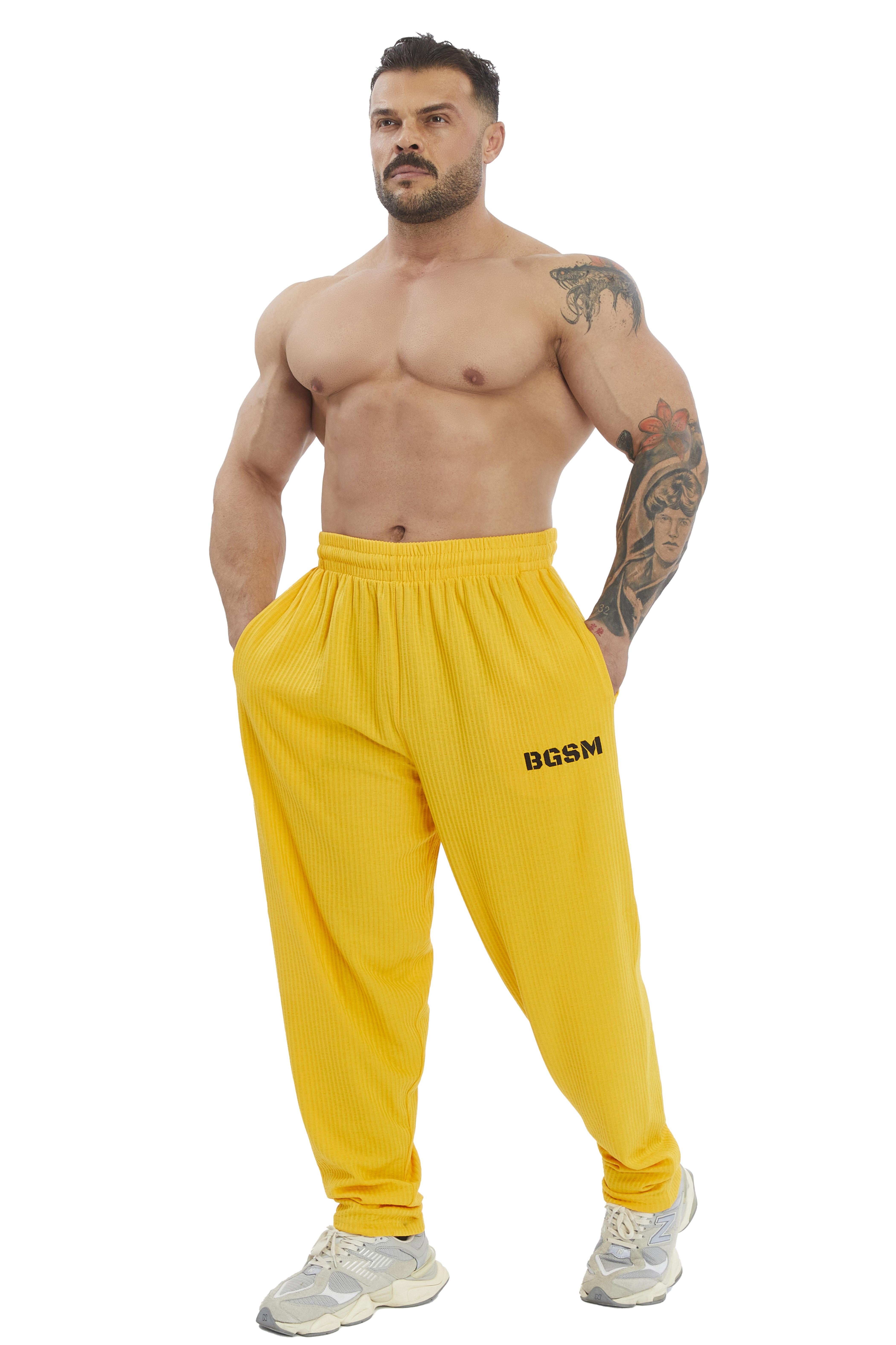Erkek Loose Fit Eşofman Altı Nakışlı Spor Pantolon BGSM PNT1415