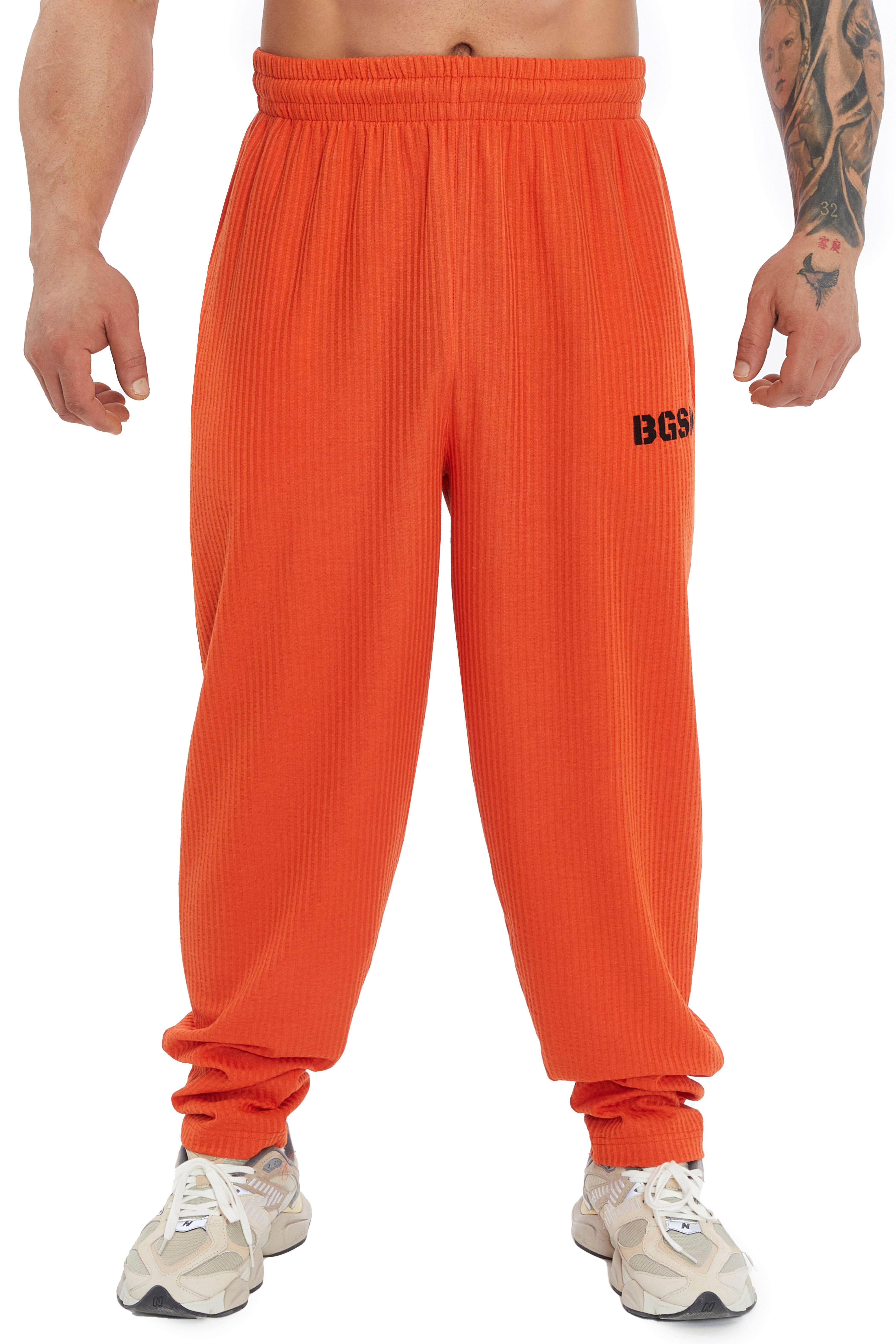 Erkek Loose Fit Eşofman Altı Nakışlı Spor Pantolon BGSM PNT1415