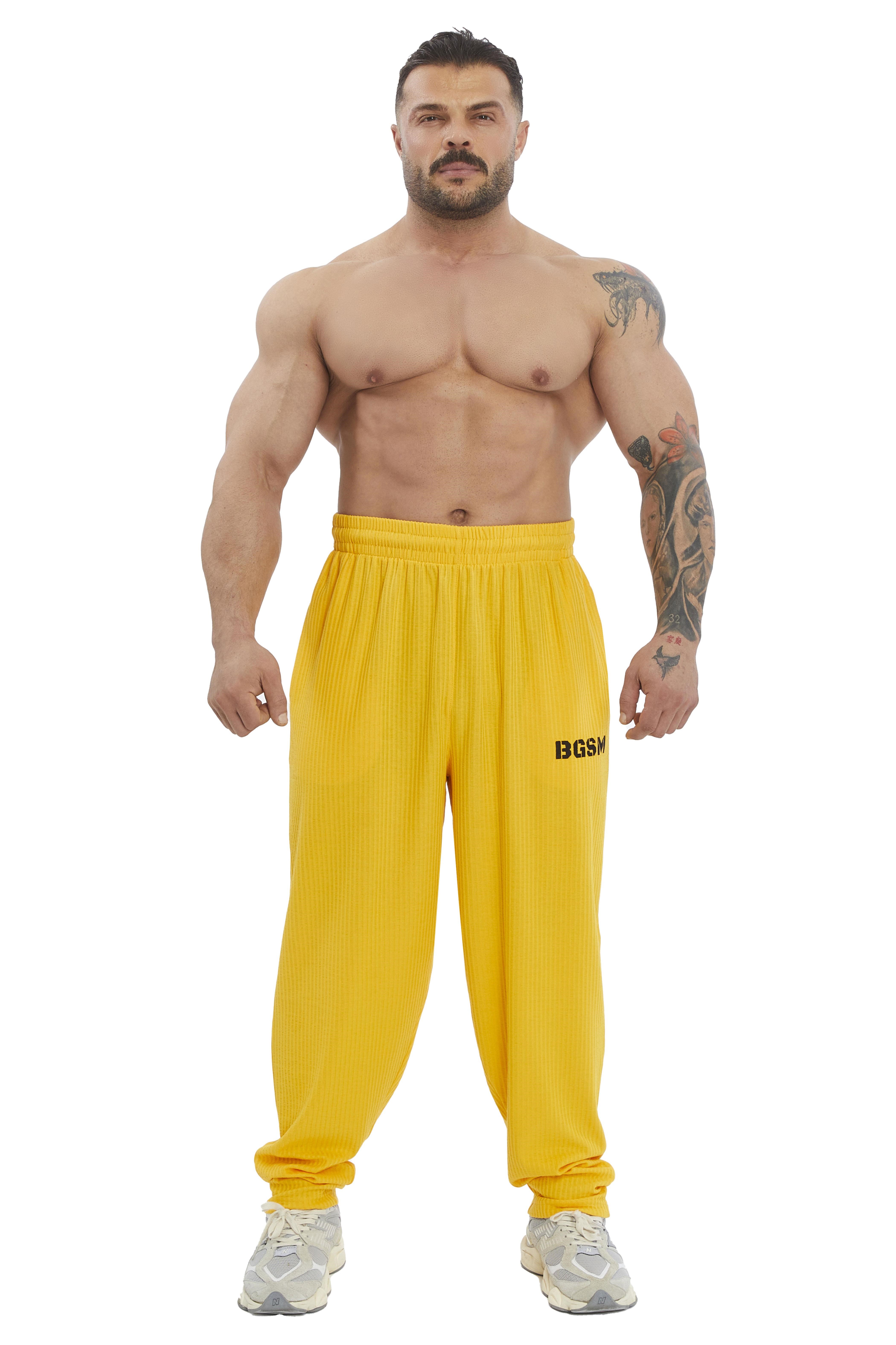 Erkek Loose Fit Eşofman Altı Nakışlı Spor Pantolon BGSM PNT1415