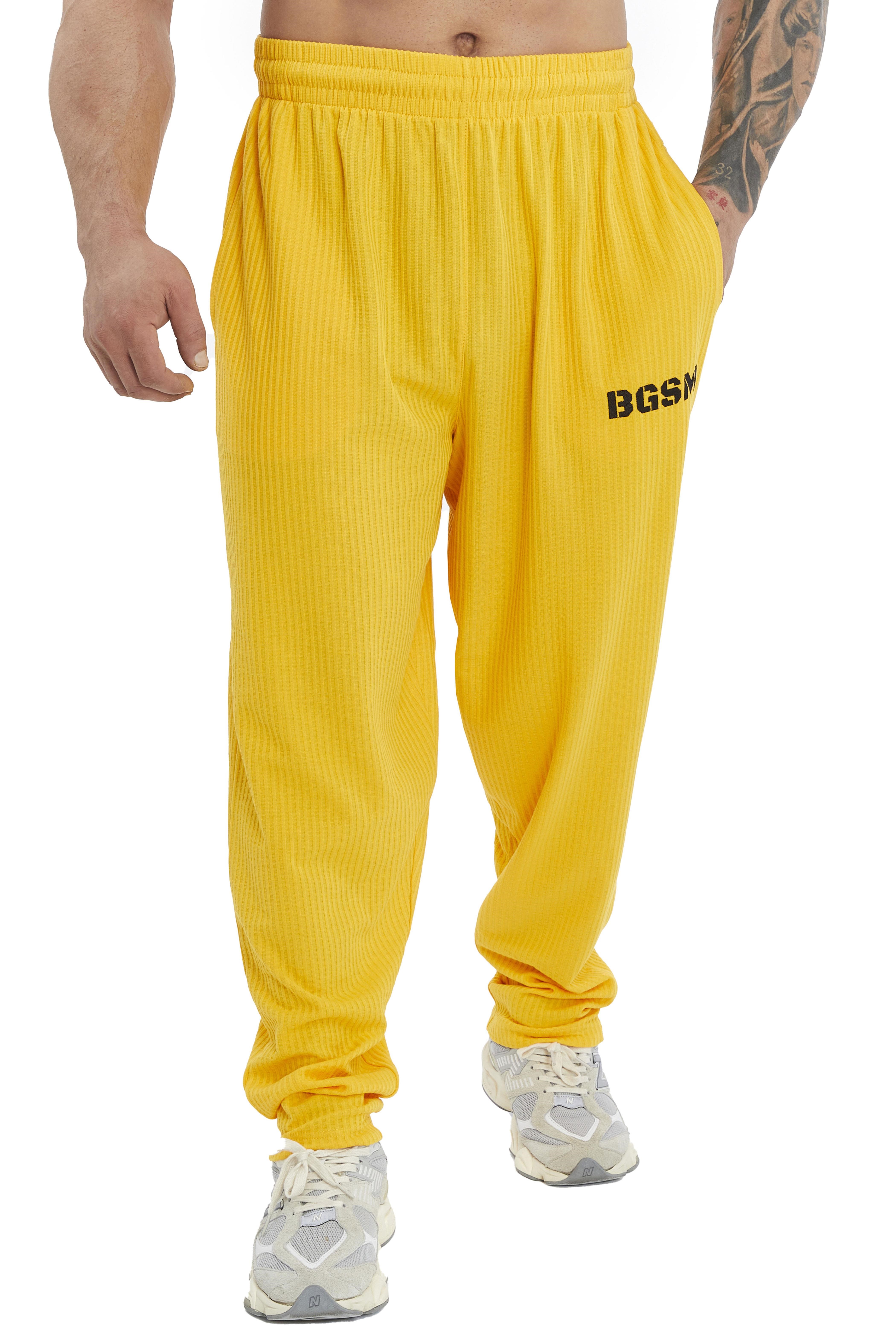 Erkek Loose Fit Eşofman Altı Nakışlı Spor Pantolon BGSM PNT1415