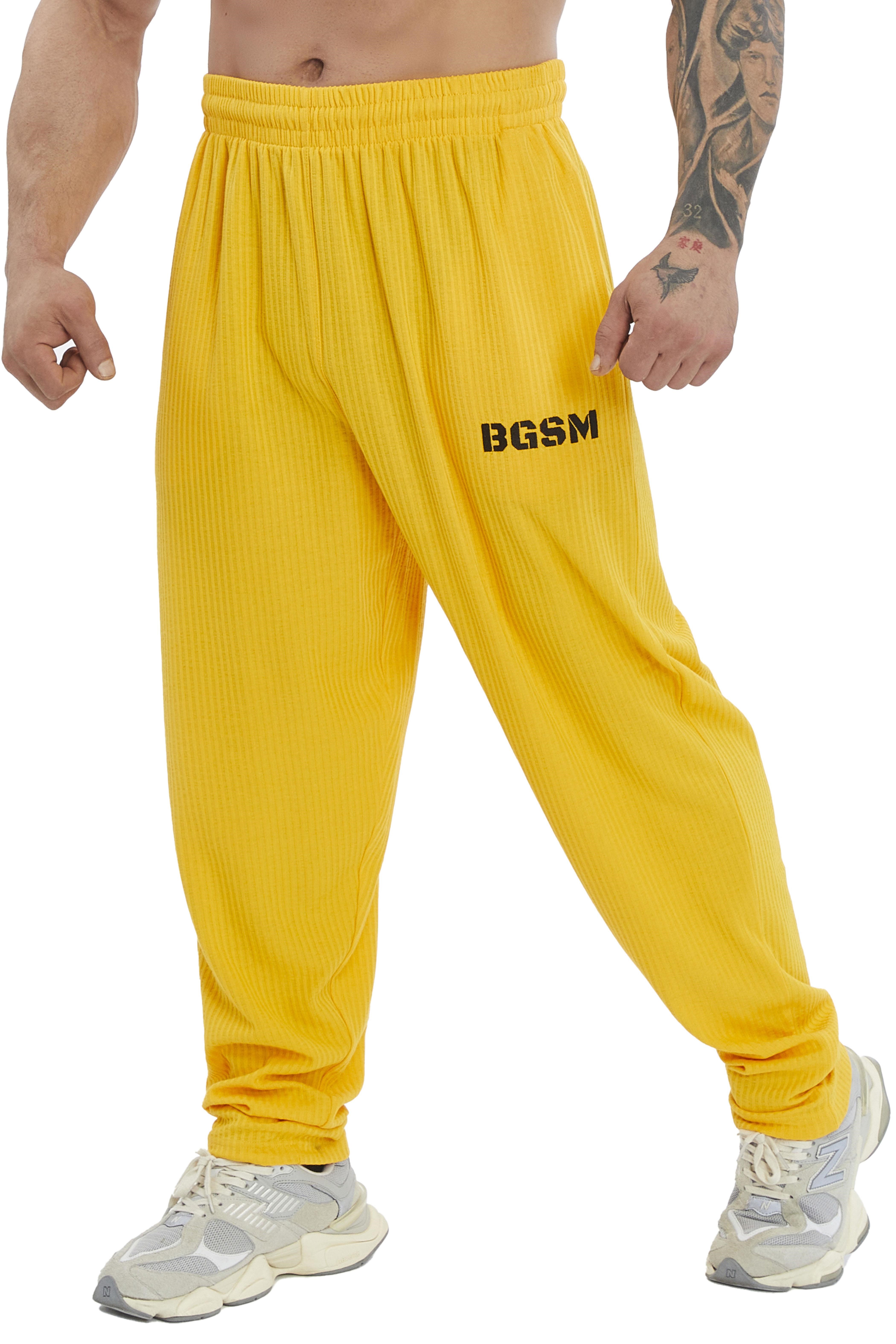 Erkek Loose Fit Eşofman Altı Nakışlı Spor Pantolon BGSM PNT1415