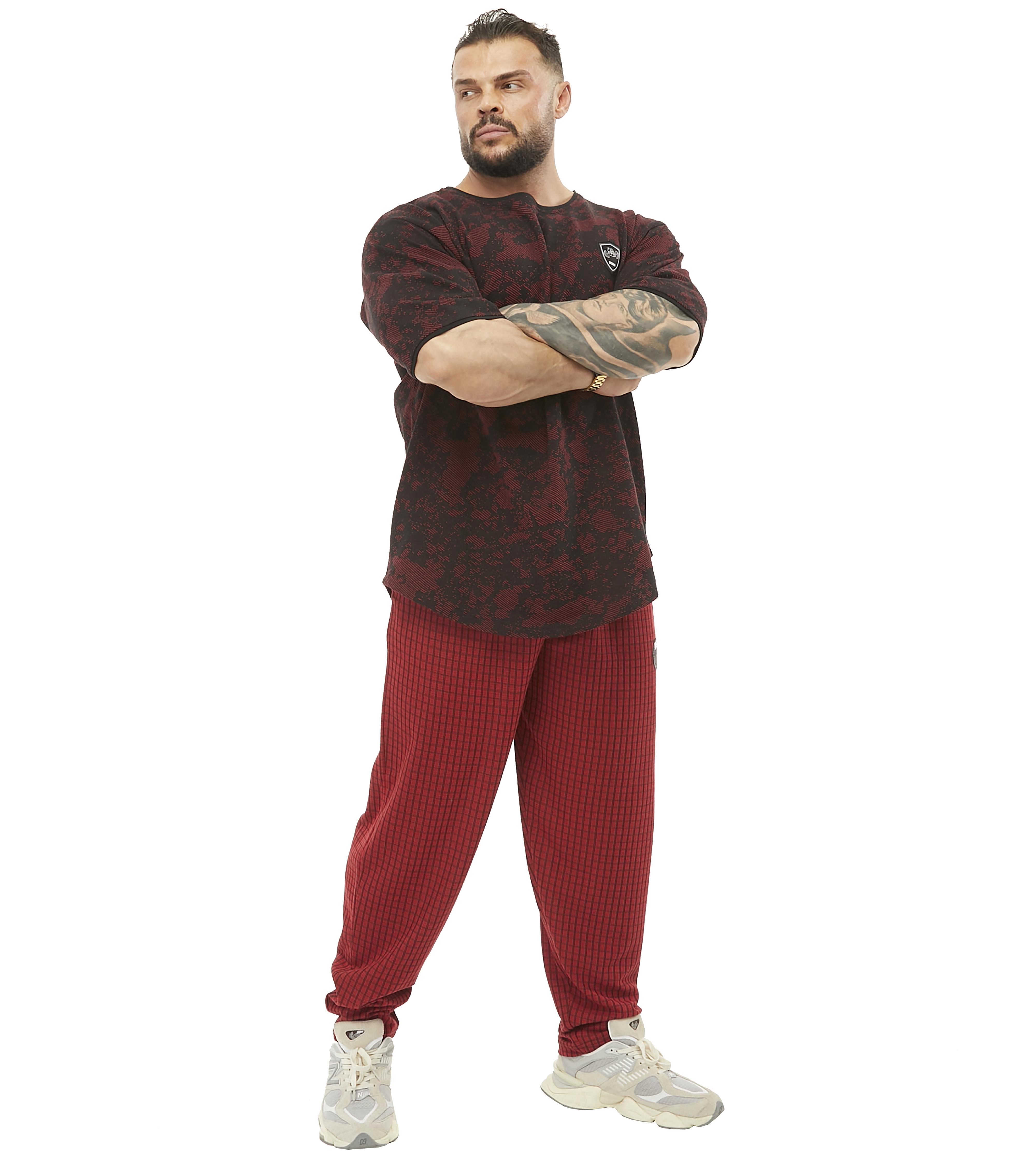 Erkek Loose Fit Eşofman Altı Pöti Kare Body Pantolon PNT1389