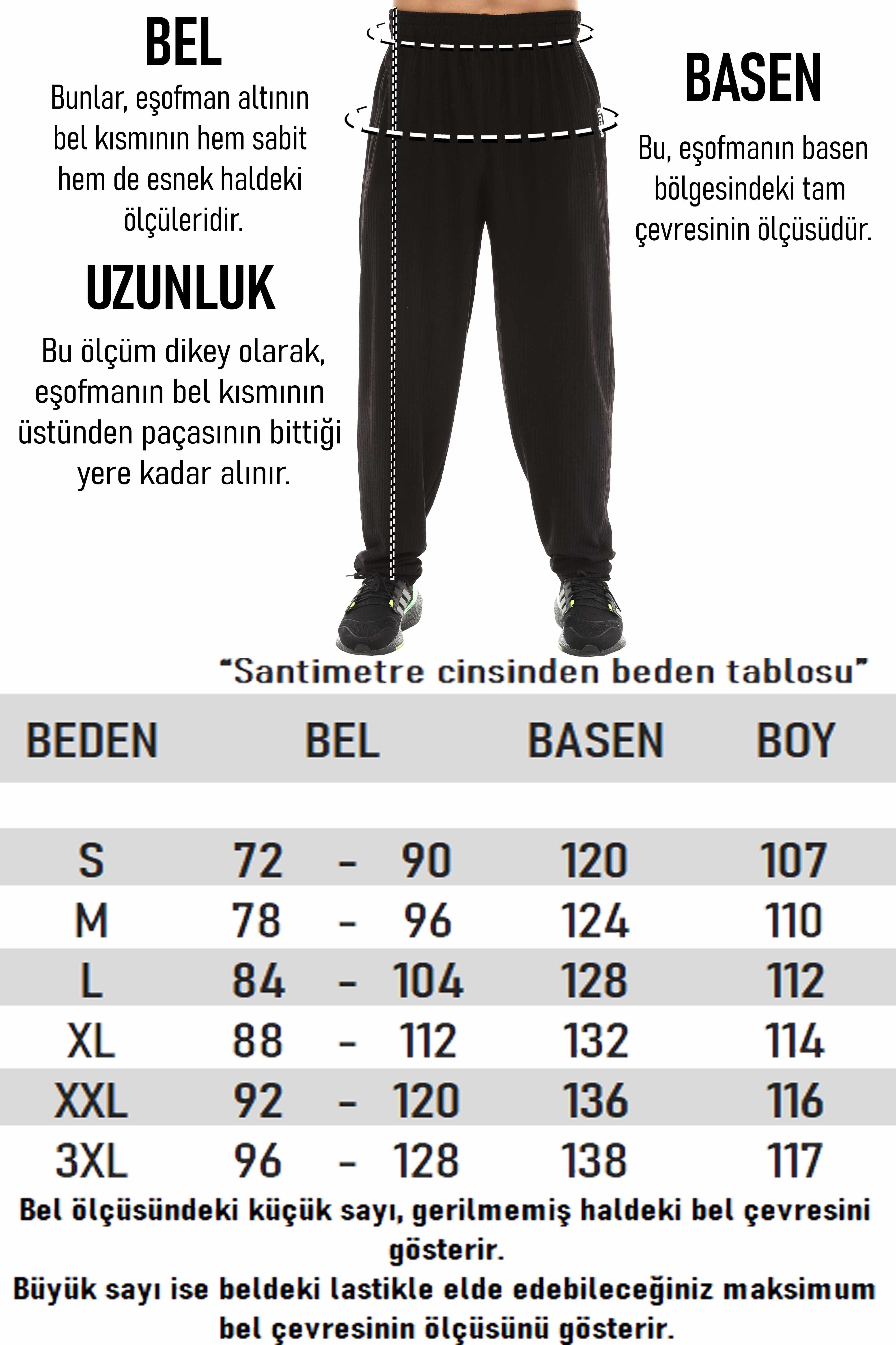 Erkek Loose Fit Eşofman Altı Yazlık Spor Pantolon BGSM PNT1353