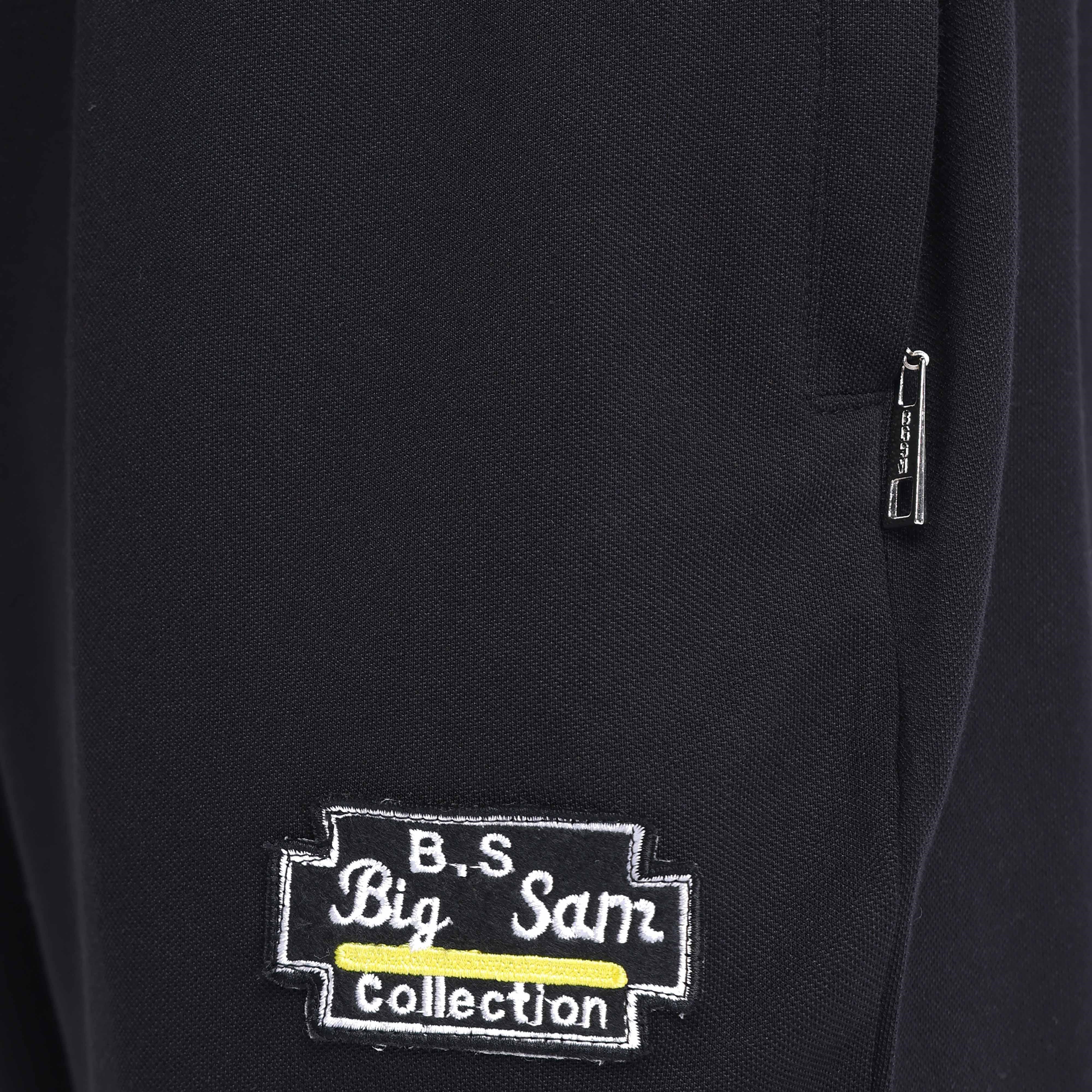 Erkek Loose Fit Fermuarlı Cepli Yazlık Eşofman Altı Big Sam PNT1420