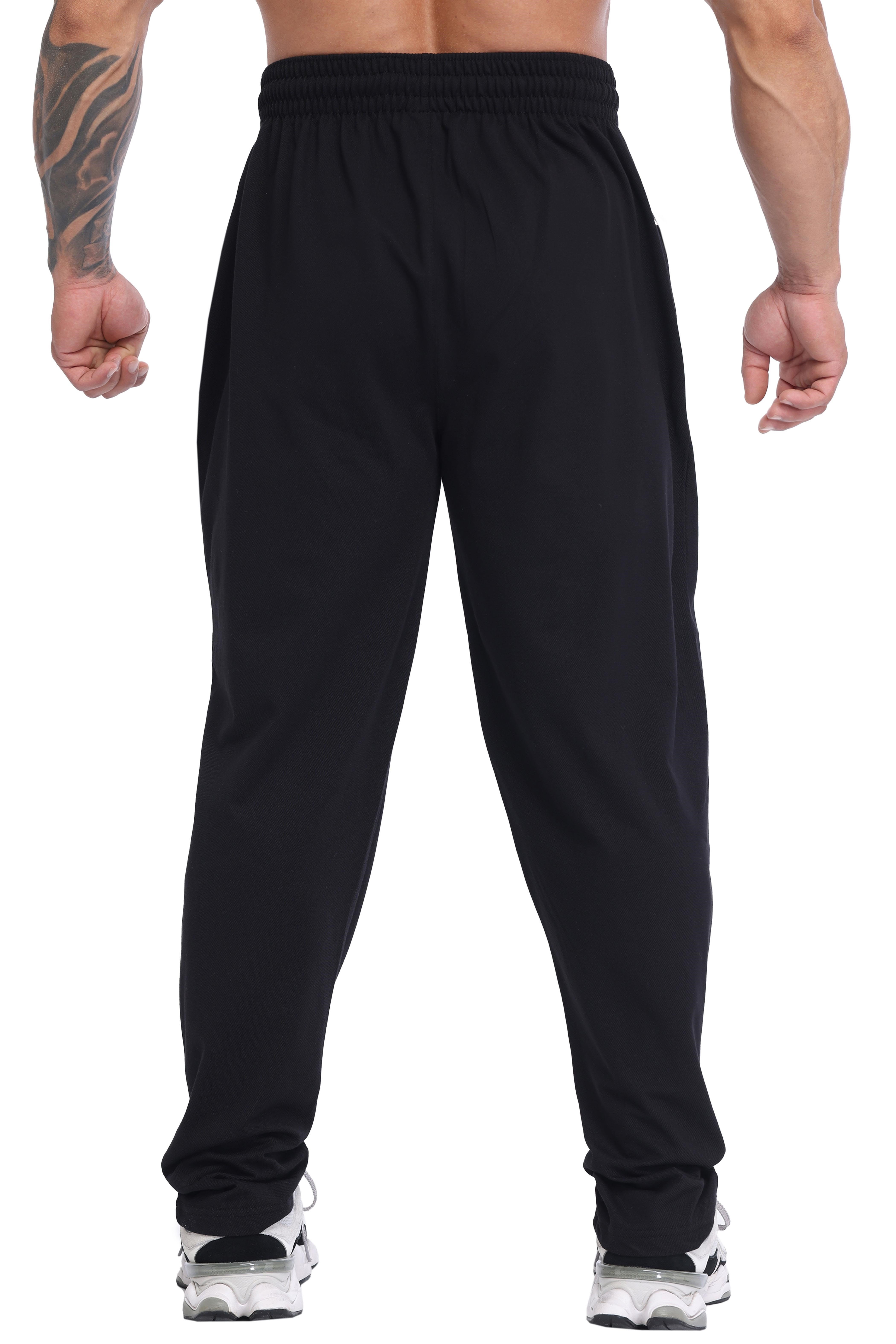 Erkek Loose Fit Fermuarlı Cepli Yazlık Eşofman Altı Big Sam PNT1420