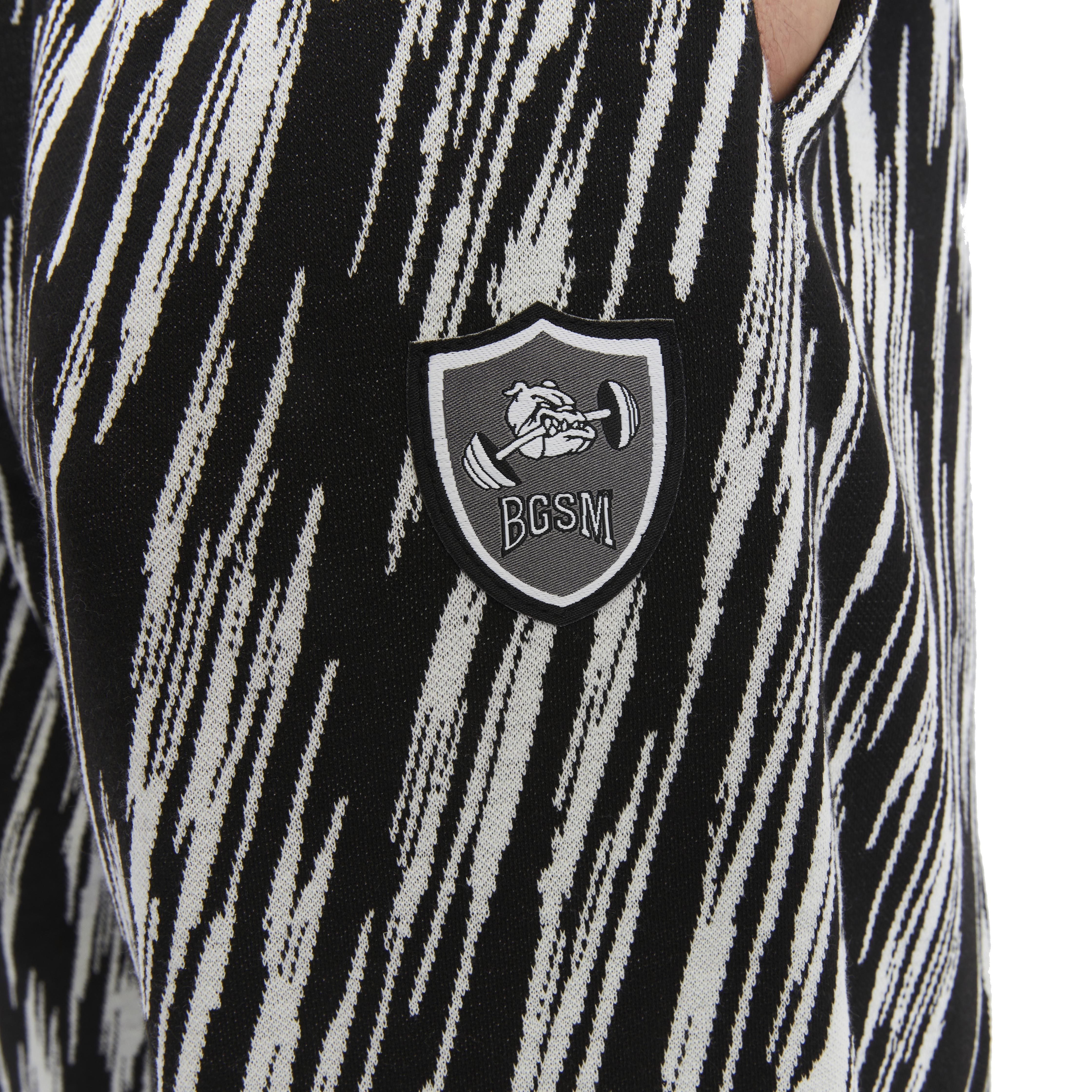 Erkek Loose Fit Paçası Lastikli Eşofman Altı Jogger Pantolon BGSM PNT1411